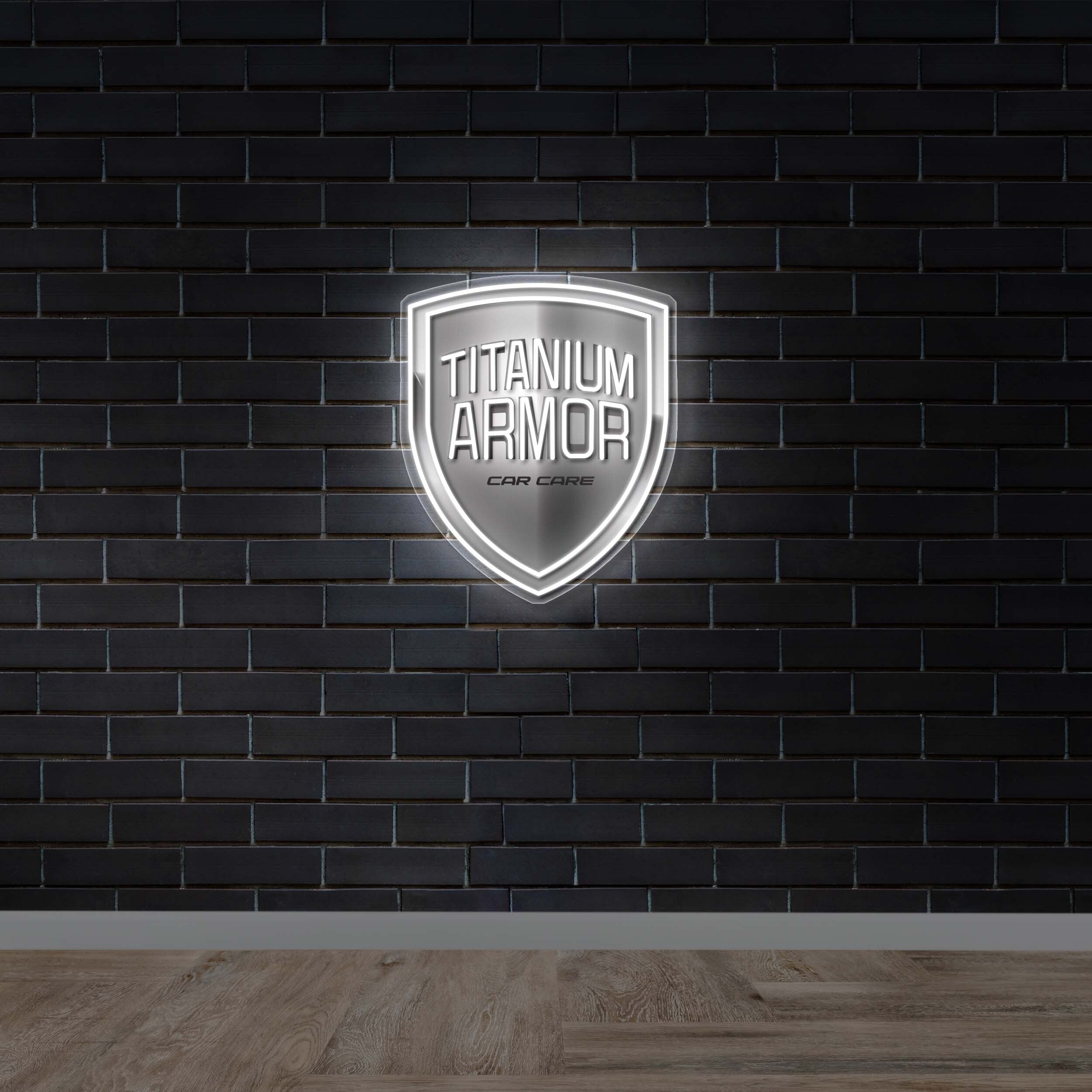 Titanium Armor - Premium Neon Artwork