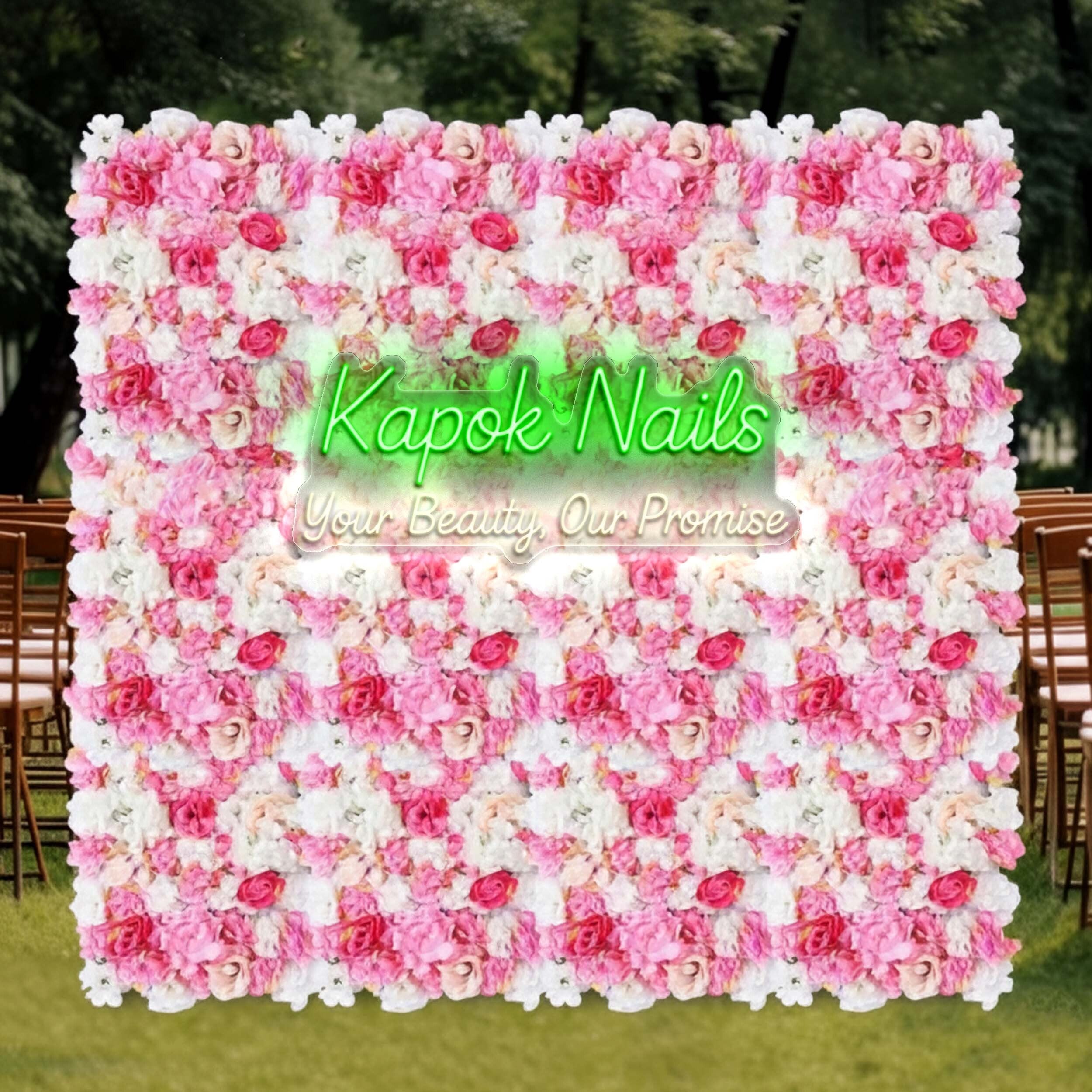 KAPOK NAILS - Premium Neon Artwork