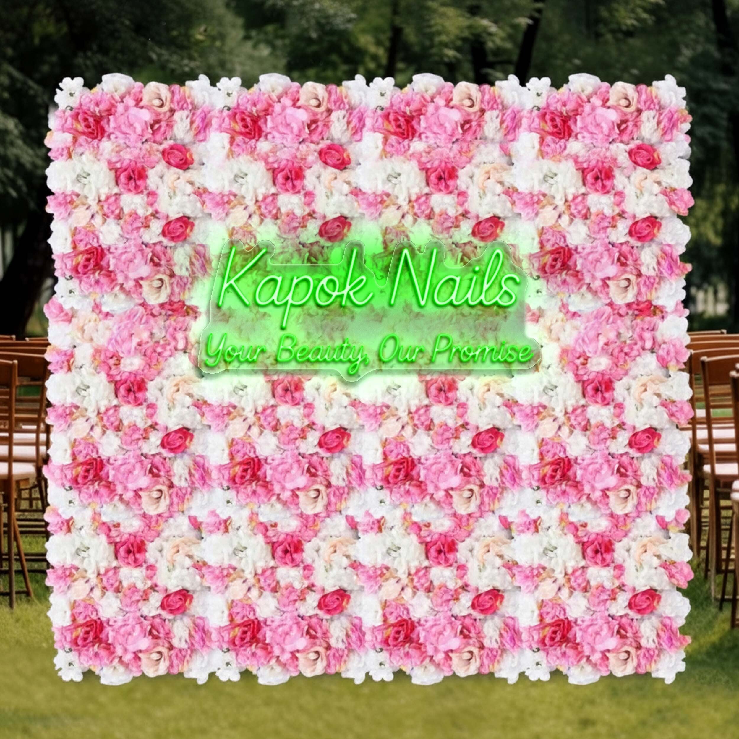 KAPOK NAILS - Premium Neon Artwork