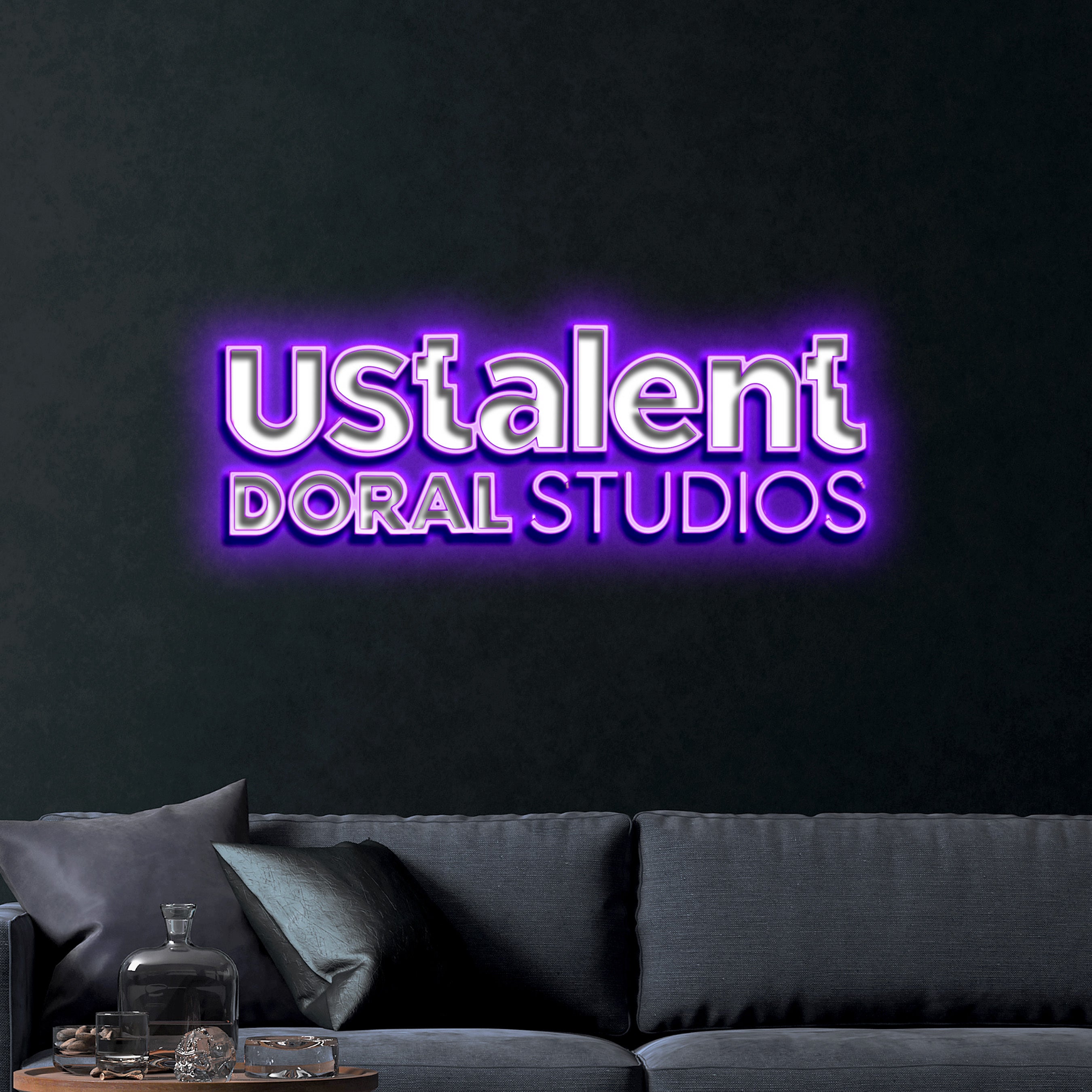 ustalent – Premium Neon Artwork