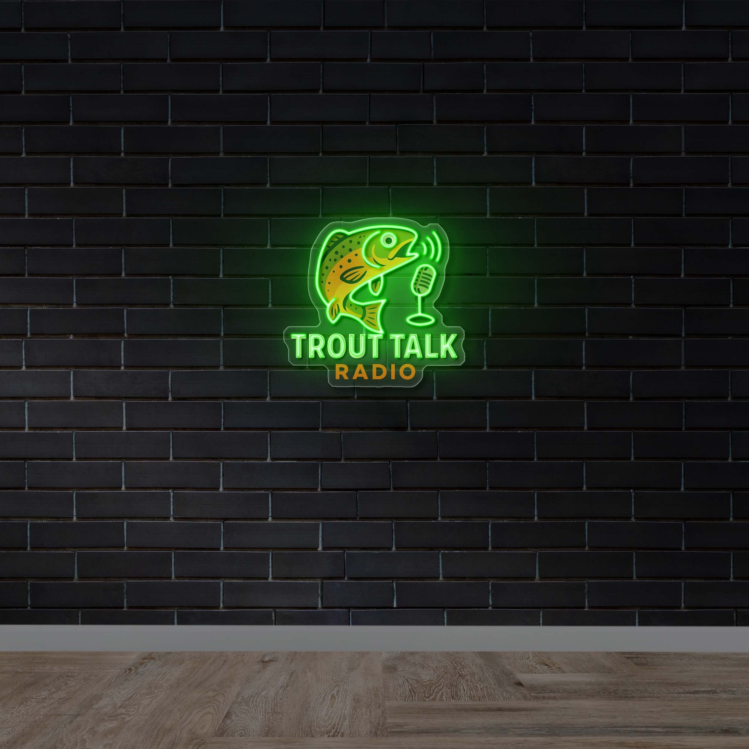 Trout Talk - Premium Neon Artwork