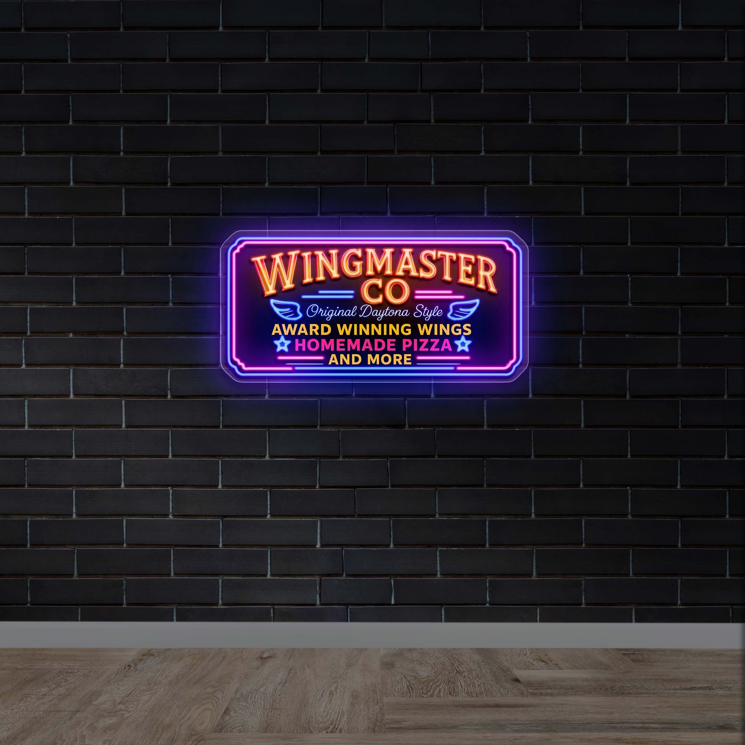 WINGMASTER CO - Premium Neon Artwork