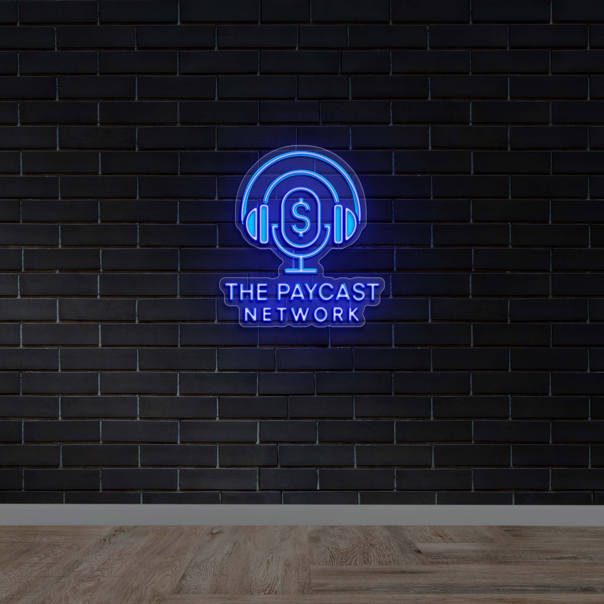 THE PAYCAST NETWORK - Premium Neon Artwork