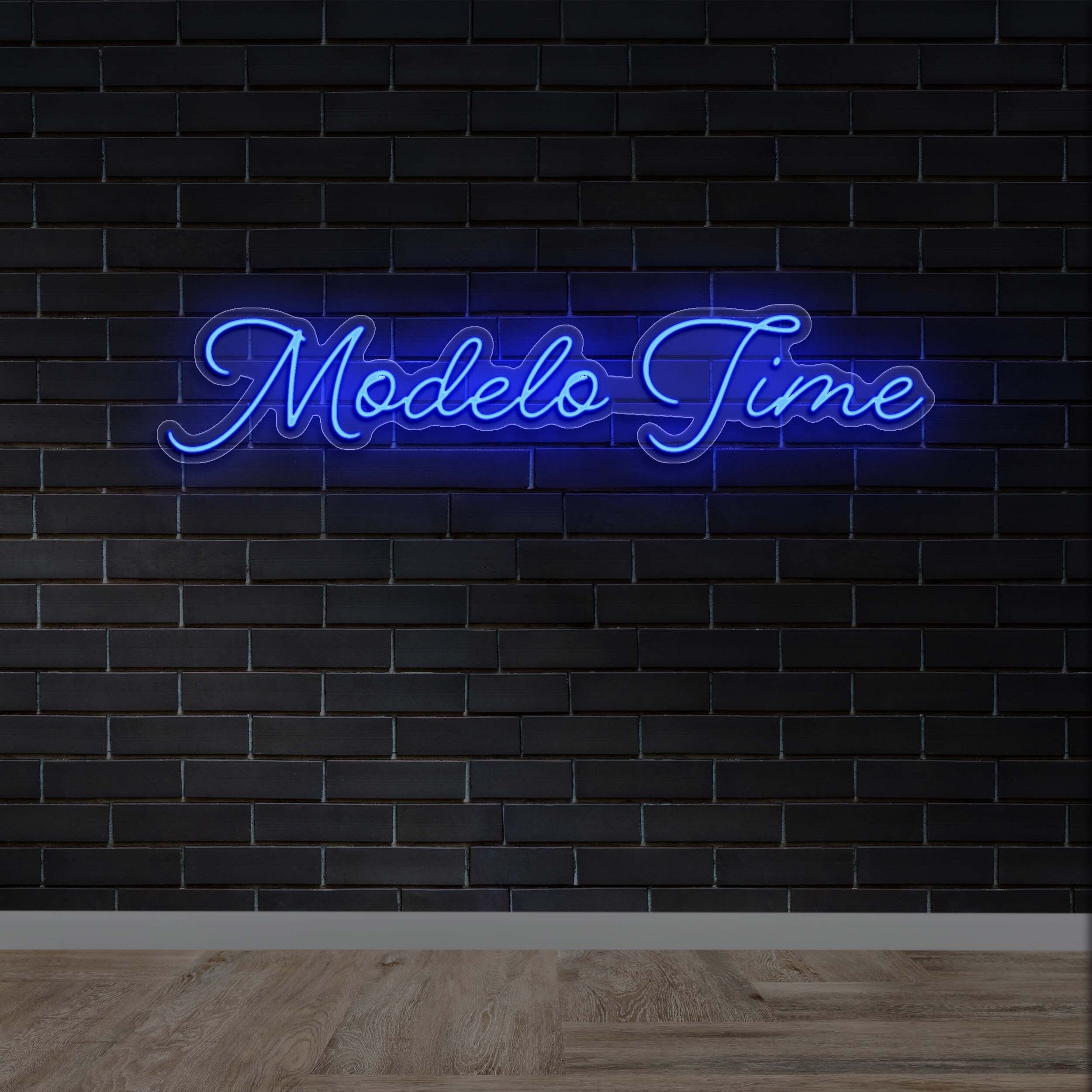 Modelo Time - Premium Neon Artwork