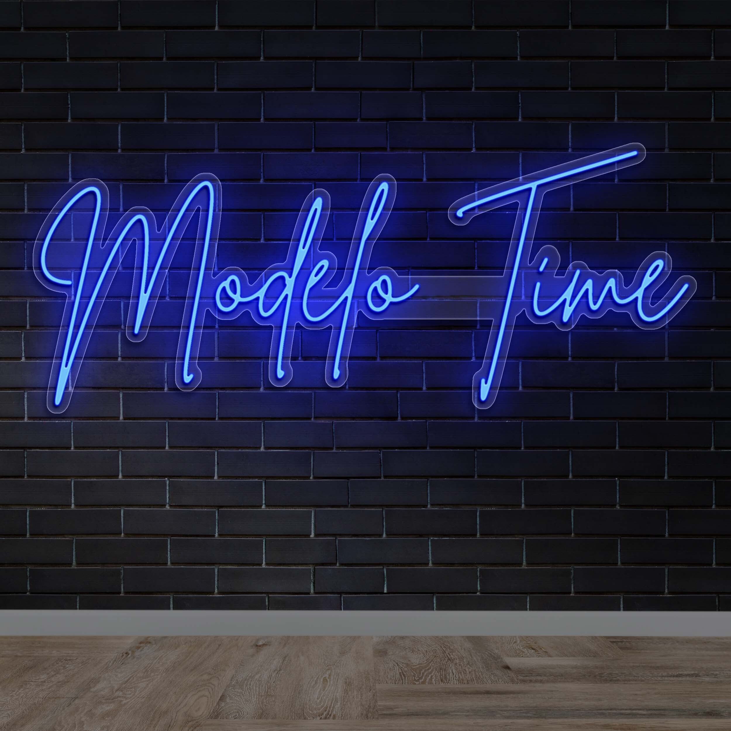 Modelo Time | 2nd Version - Premium Neon Artwork