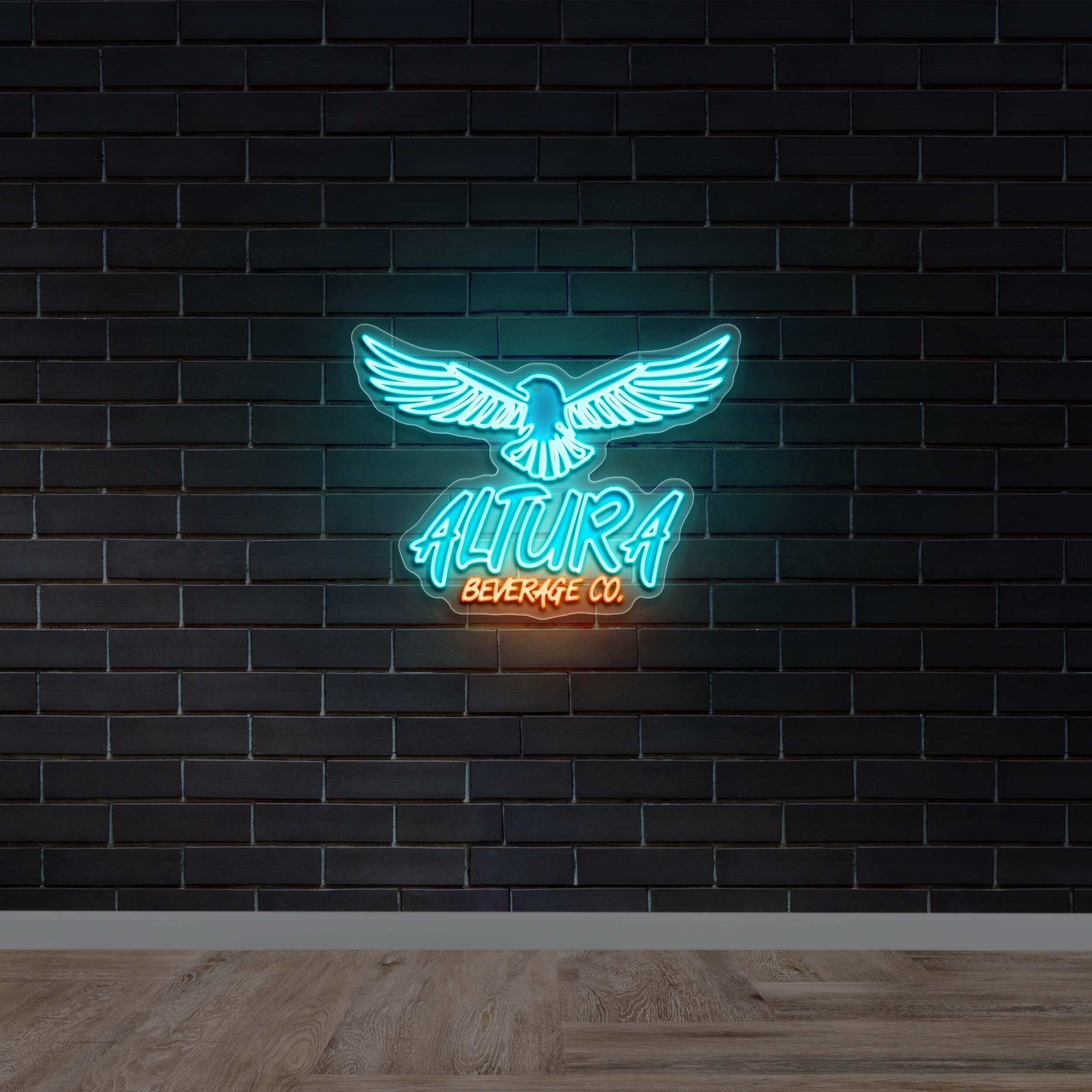 ALTURA Beverage CO. - Premium Neon Artwork