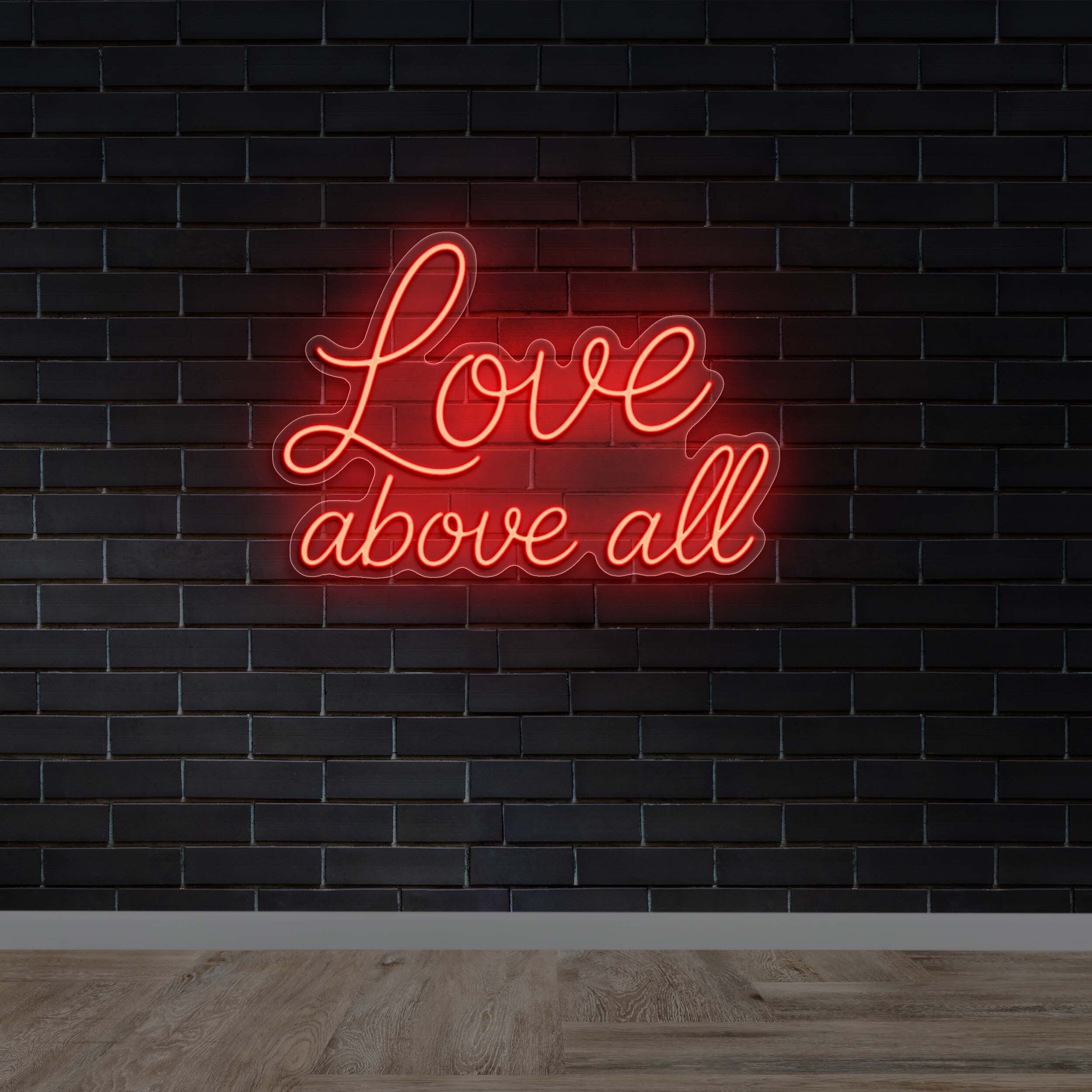 Love Above All | 2nd version - Premium Neon Artwork