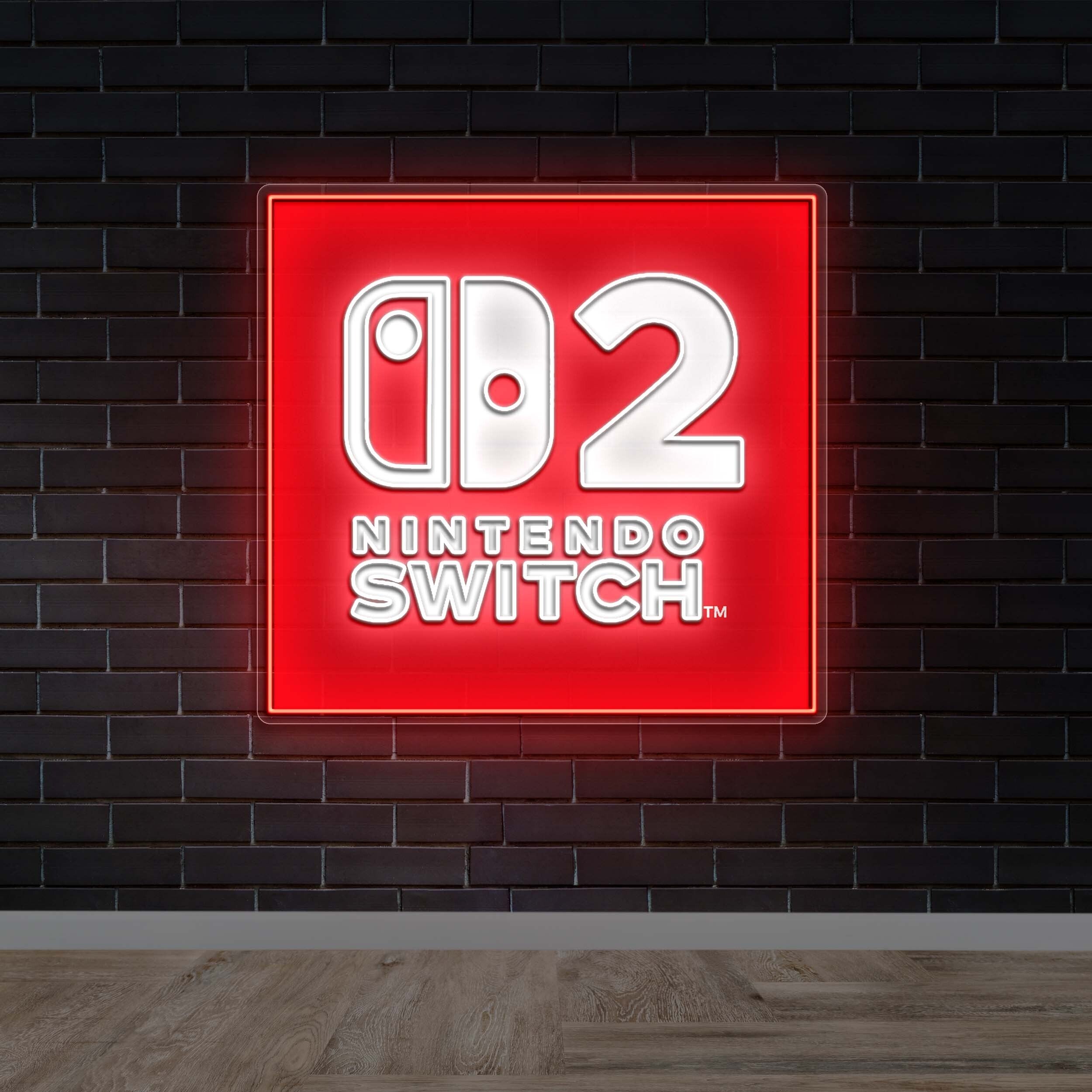NINTENDO SWITCH - Premium Neon Artwork