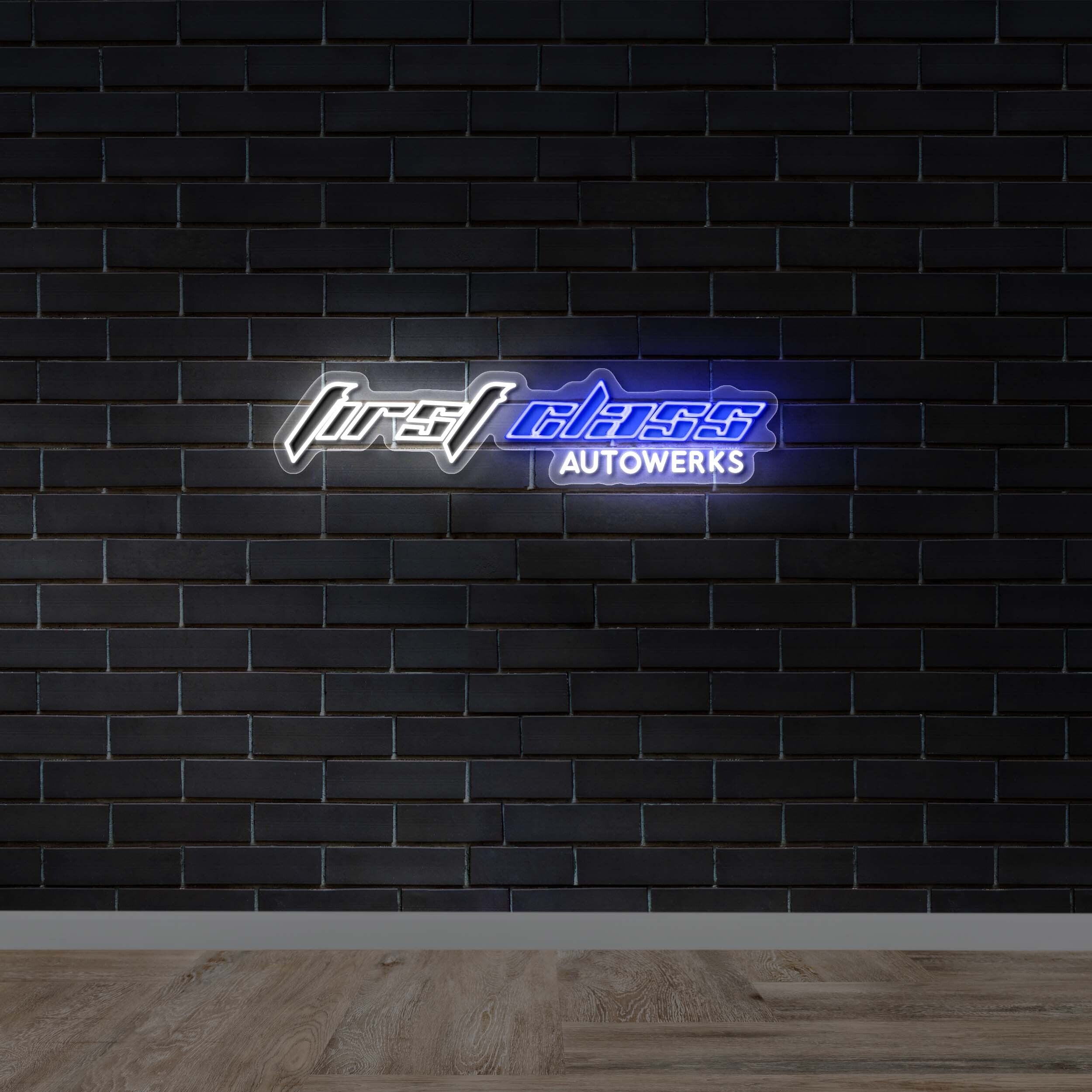 first class Autowerks - Premium Neon Artwork