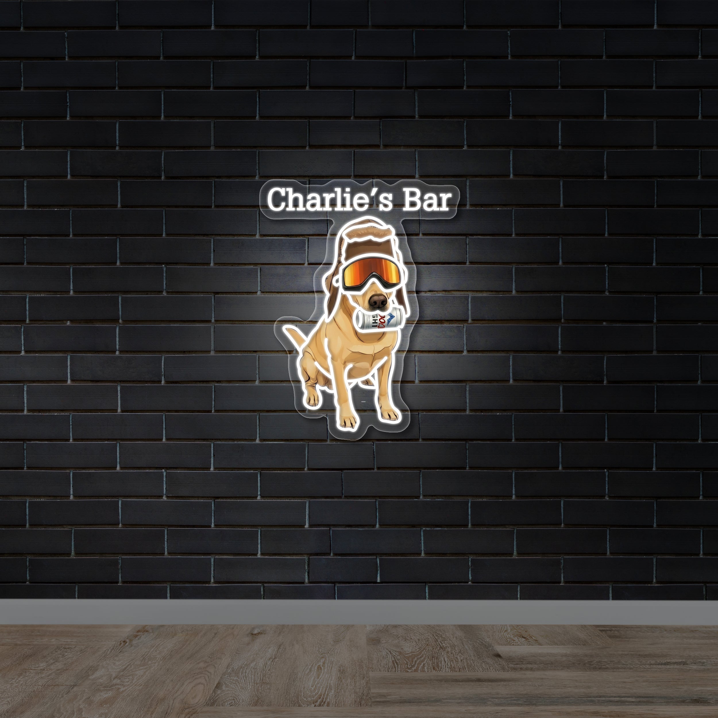 Charlie's Bar - Premium Neon Artwork