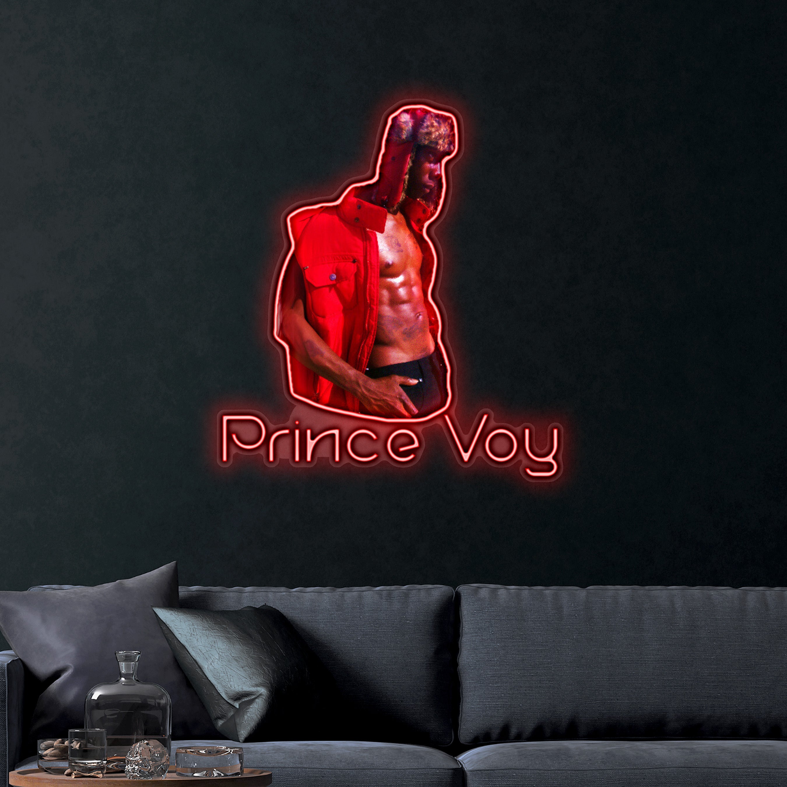 Prince Voy – Premium Neon Artwork