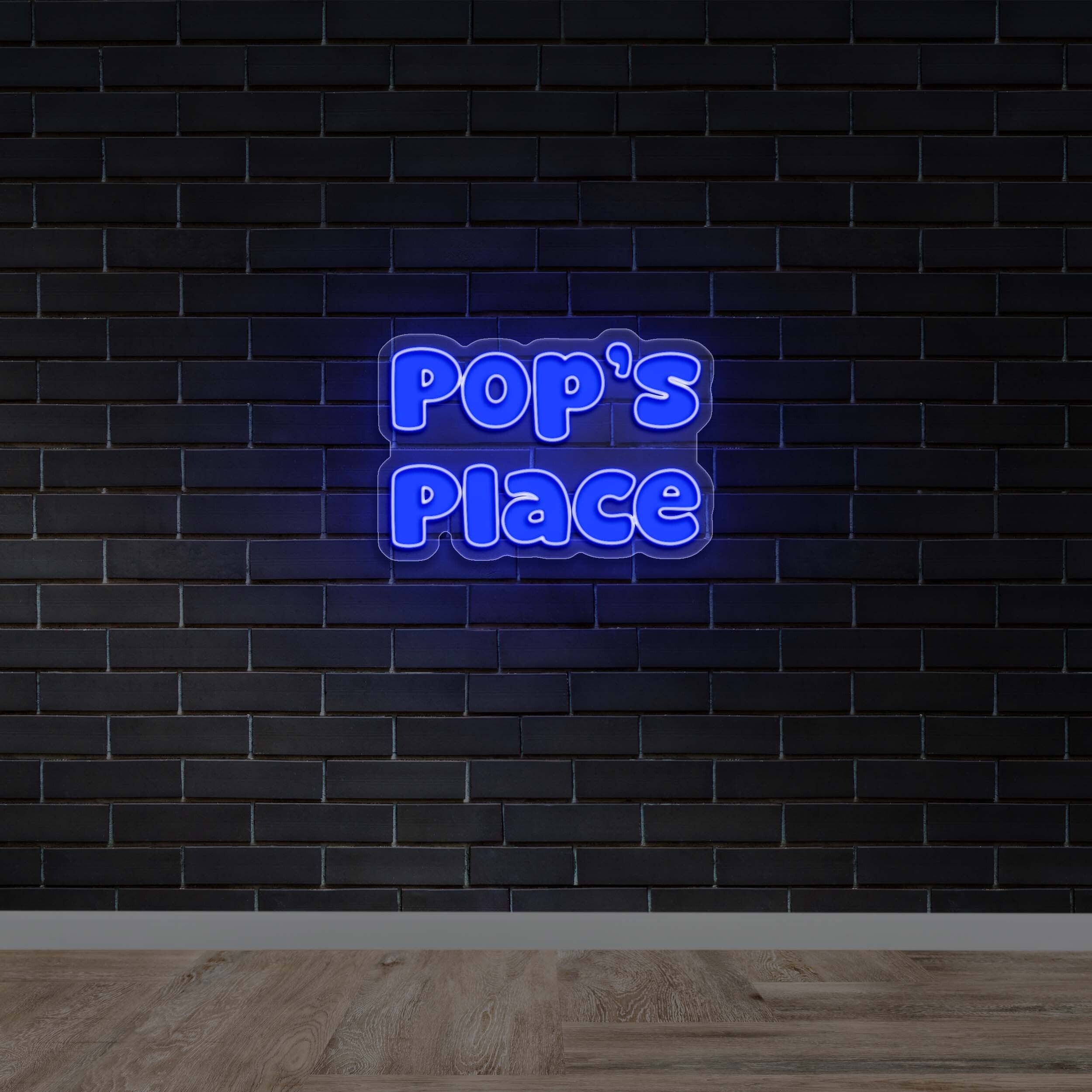 POP'S PLACE | 2nd Version - Premium Neon Artwork