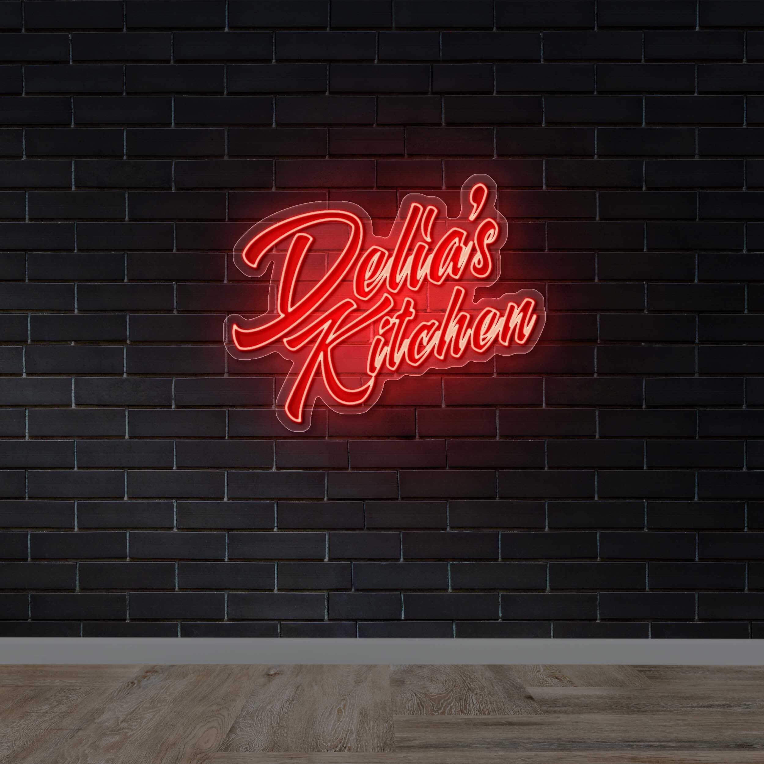 Delia’s Kitchen - Premium Neon Artwork