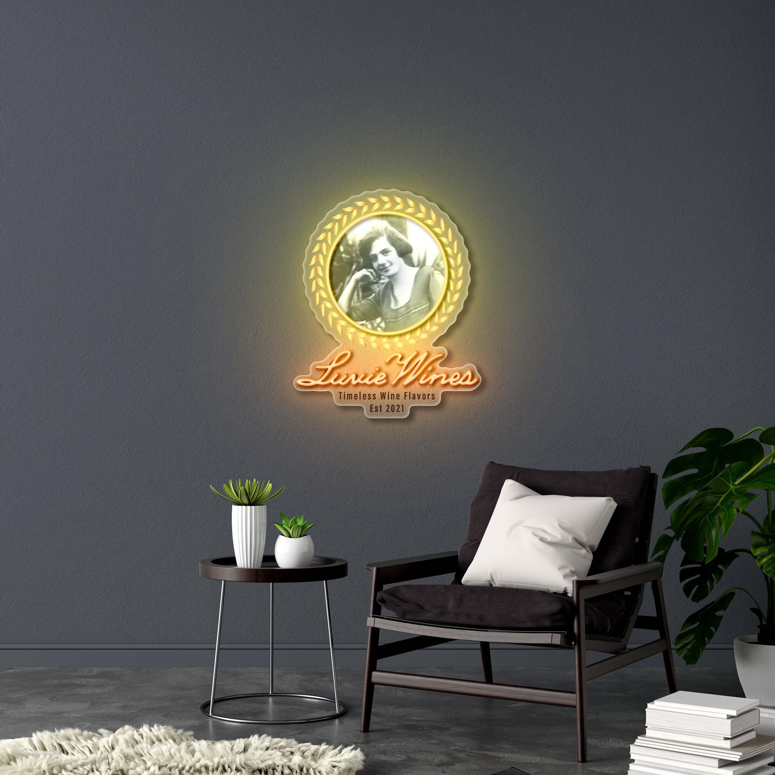 Luvie Wines | 2nd Version - Premium Neon Artwork