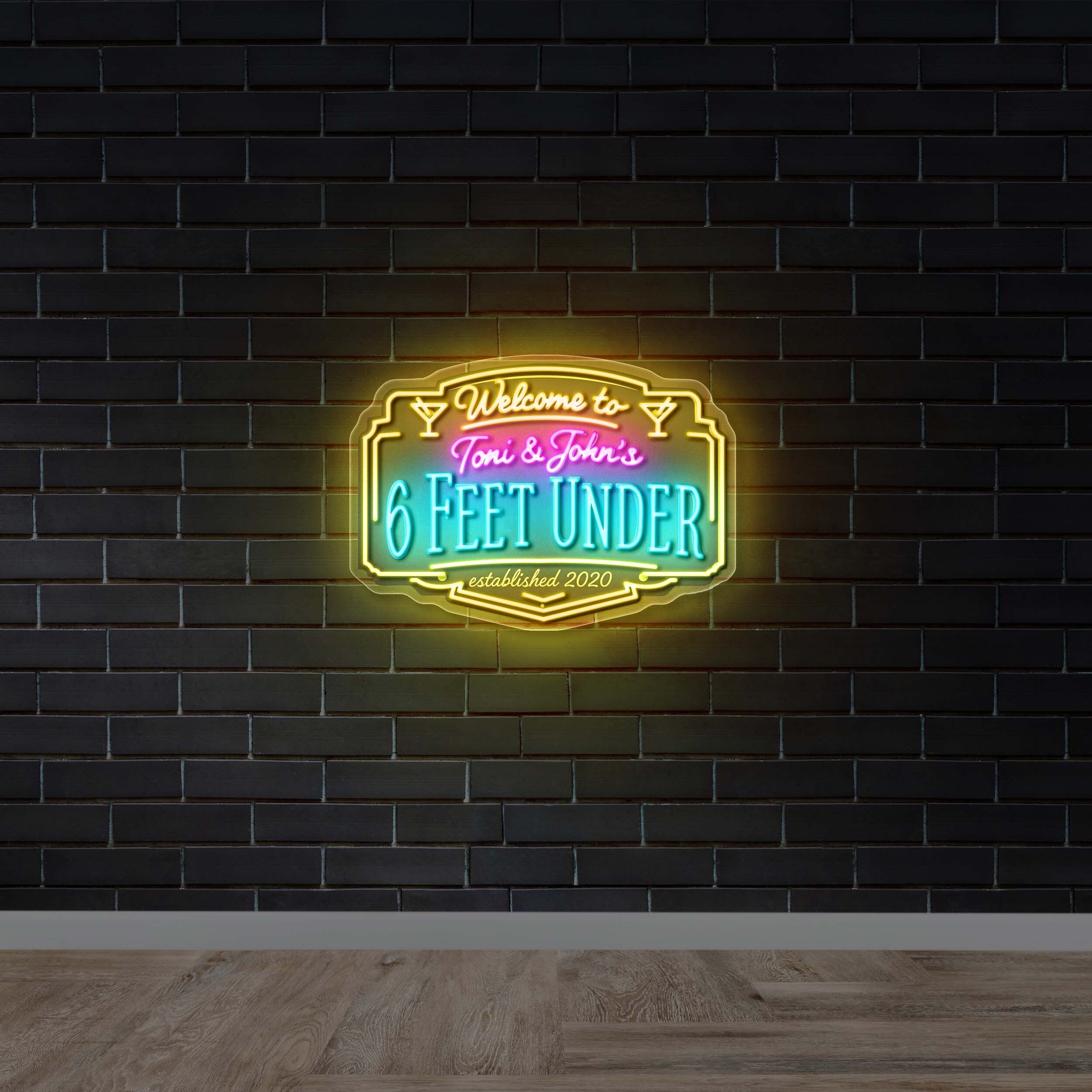 Toni and John’s - Premium Neon Artwork