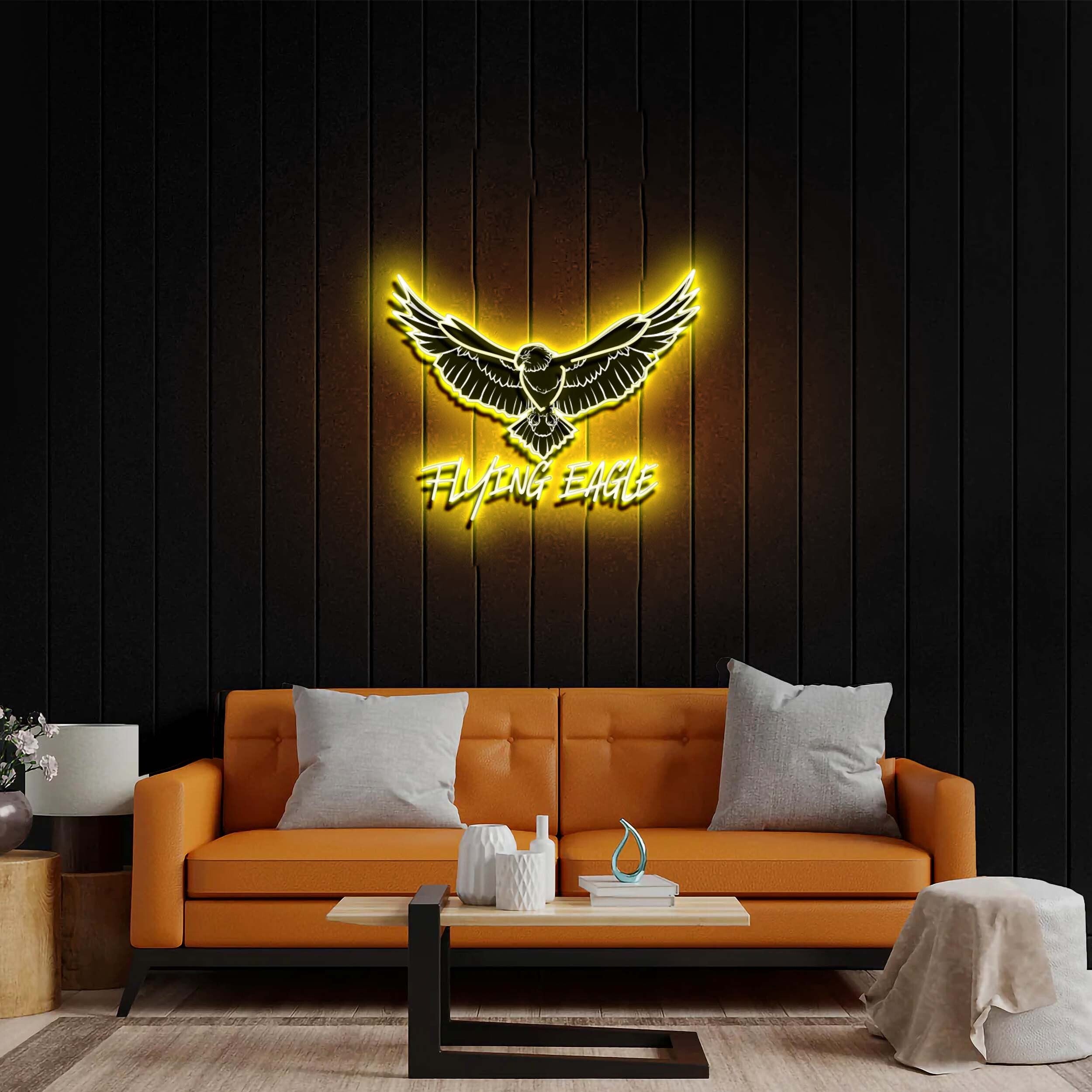 FLYING EAGLE - Premium Neon Artwork