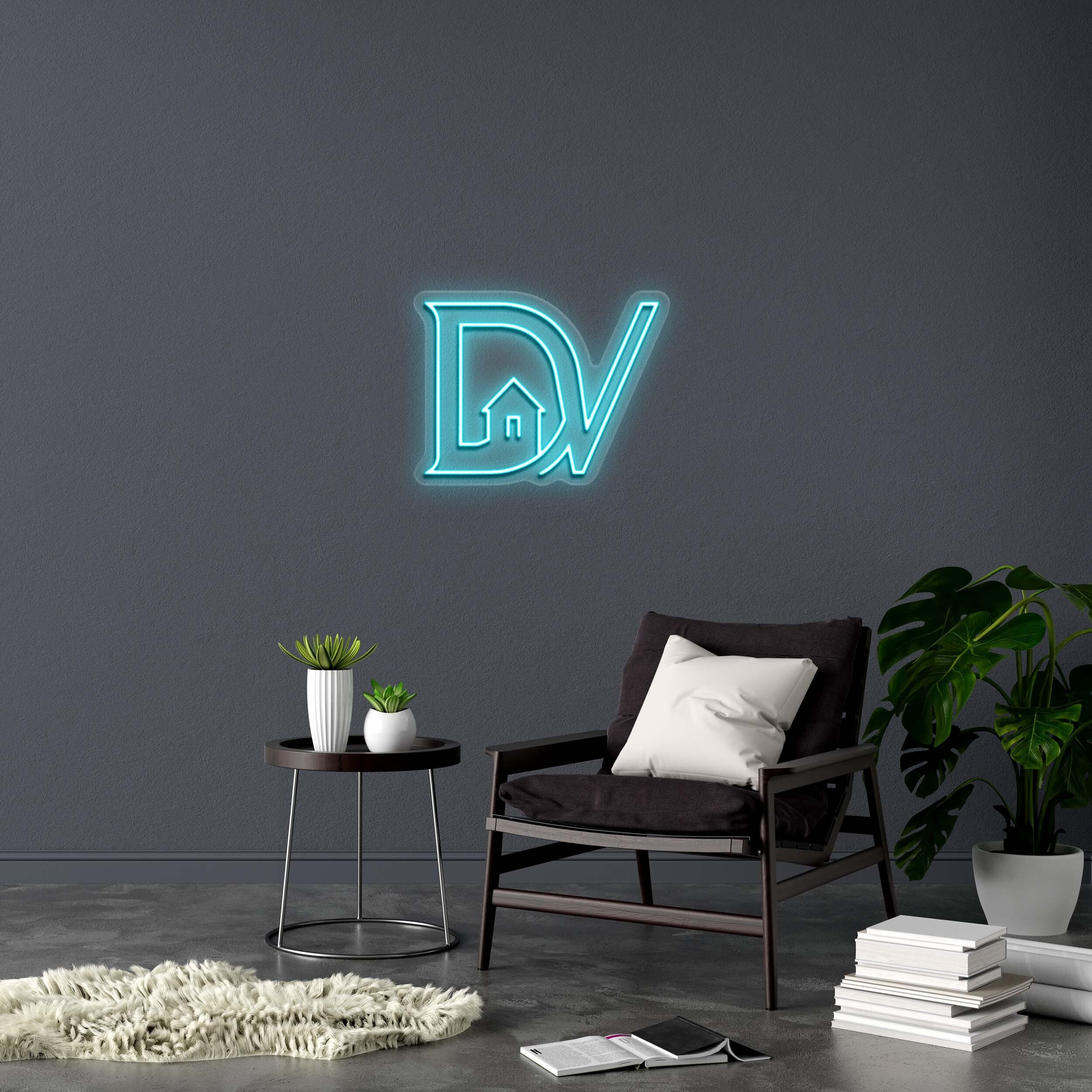 DV - Premium Neon Artwork