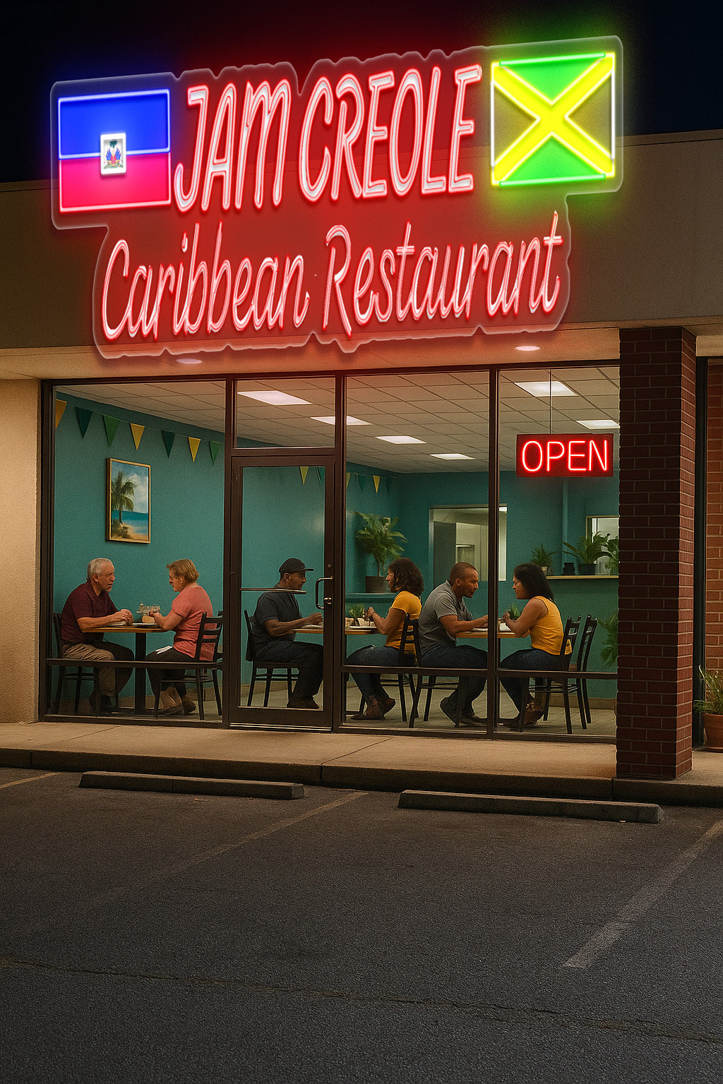 JAM CREOLE | 3rd Version - Premium Neon Artwork