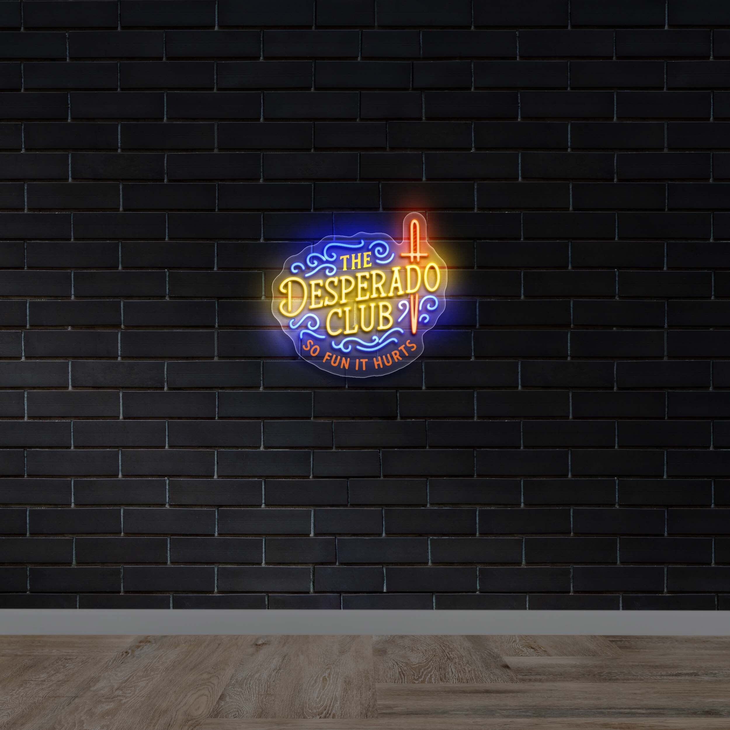 The Desperado Club - Premium Neon Artwork