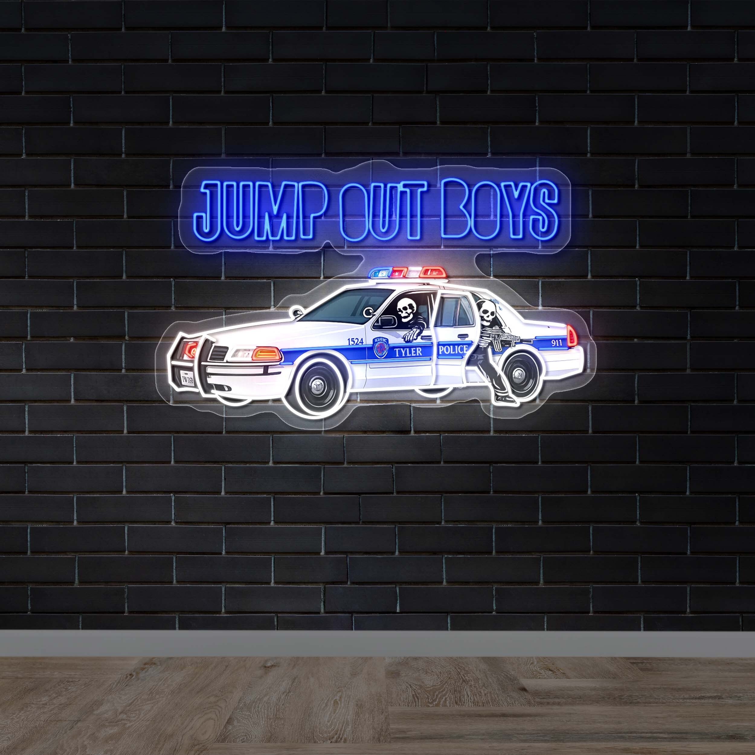 JUMP OUT BOYS | 3rd Version - Premium Neon Artwork
