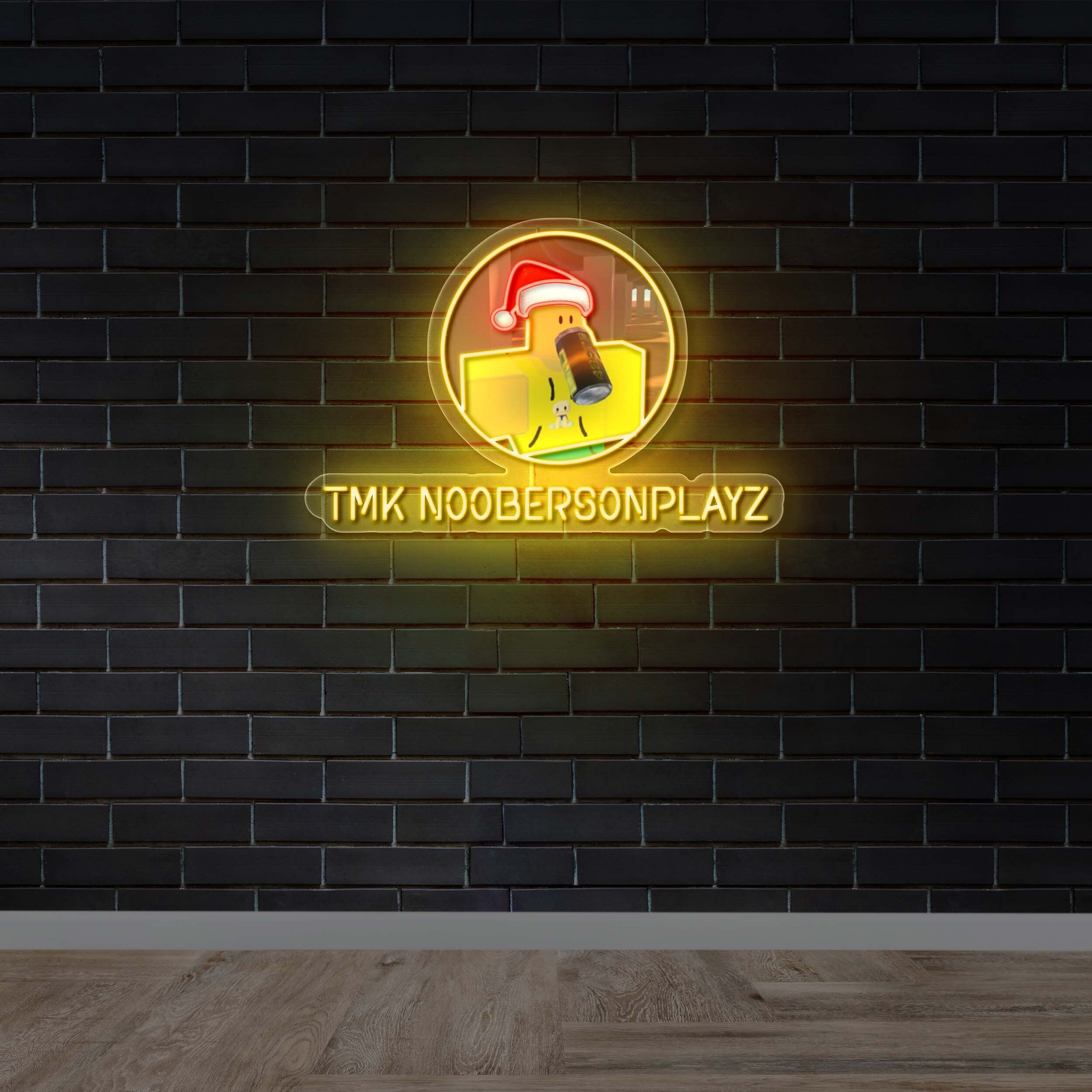 TMK NoobersonPlayz – Premium Neon Artwork