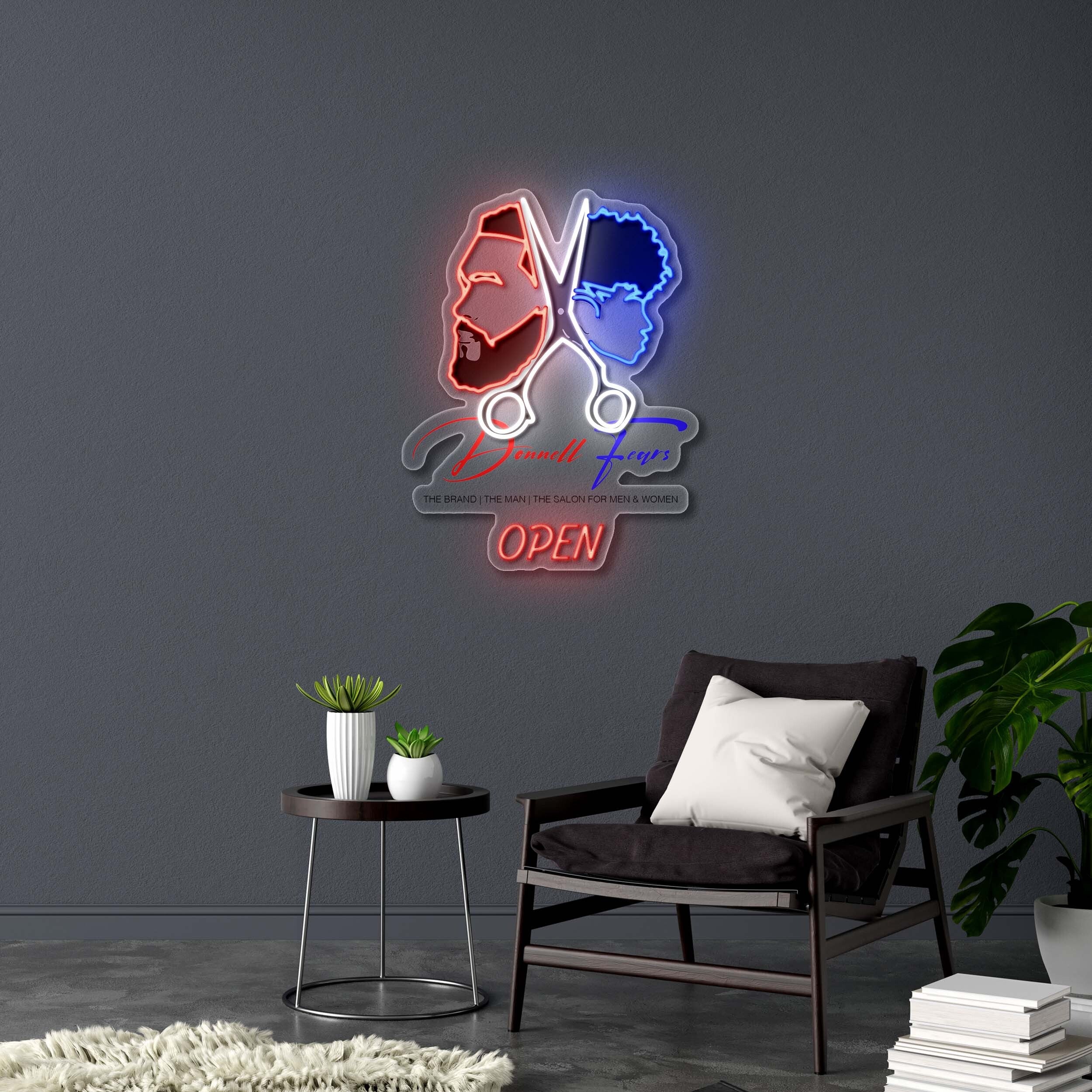 Donnell Fears - Premium Neon Artwork