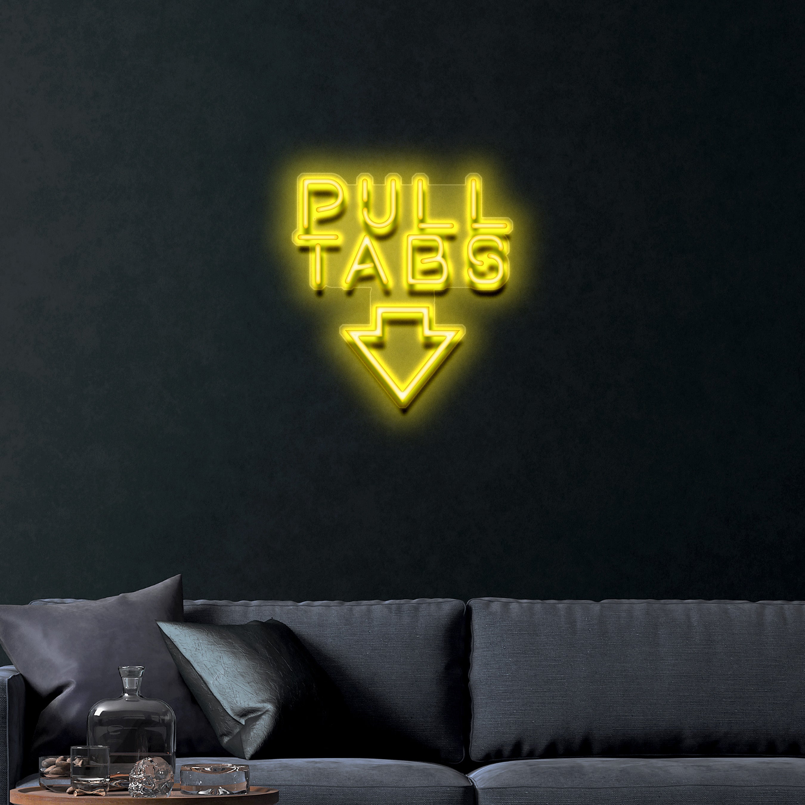 PULL TABS – Premium Neon Artwork