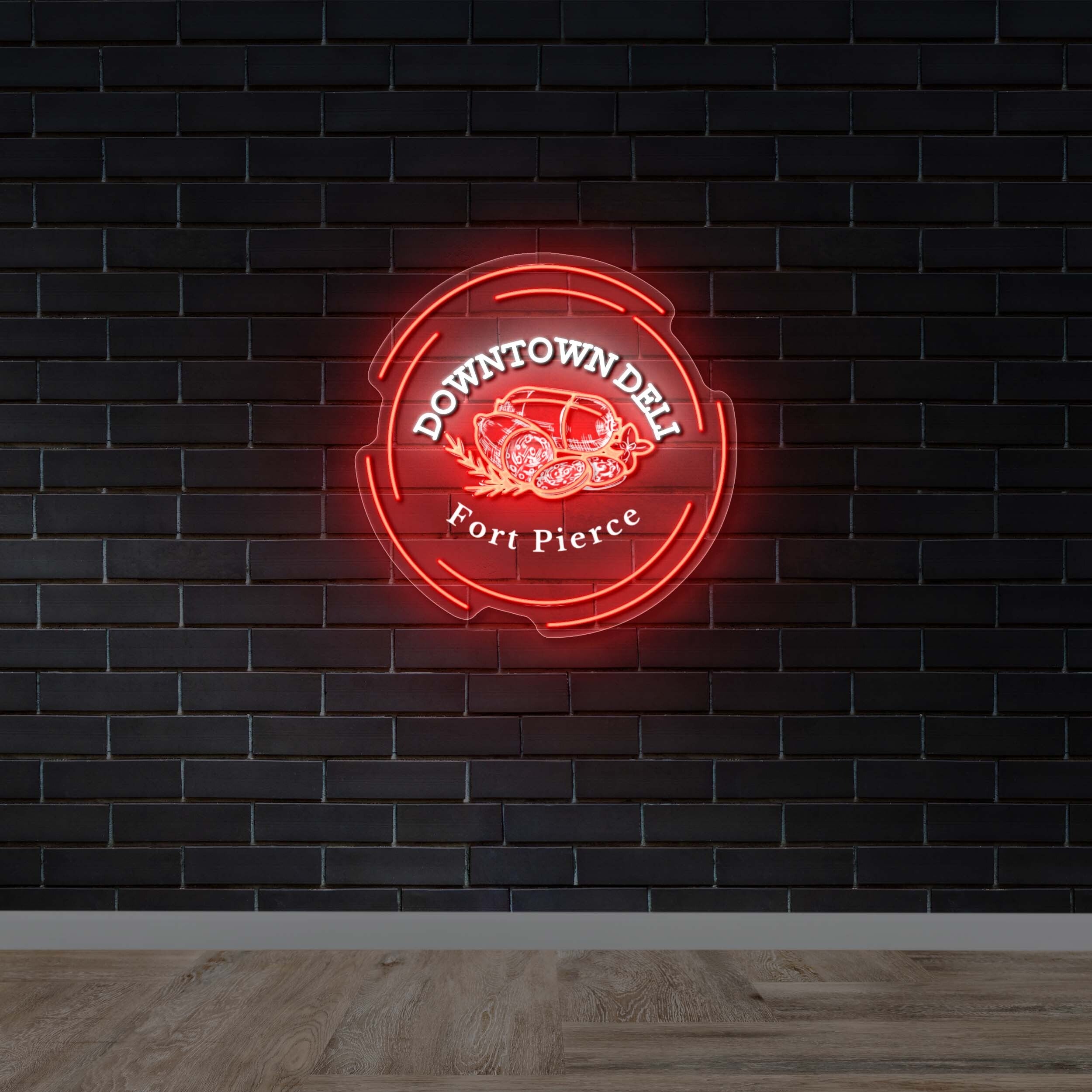 Downtown Deli Fort Pierce - Premium Neon Artwork