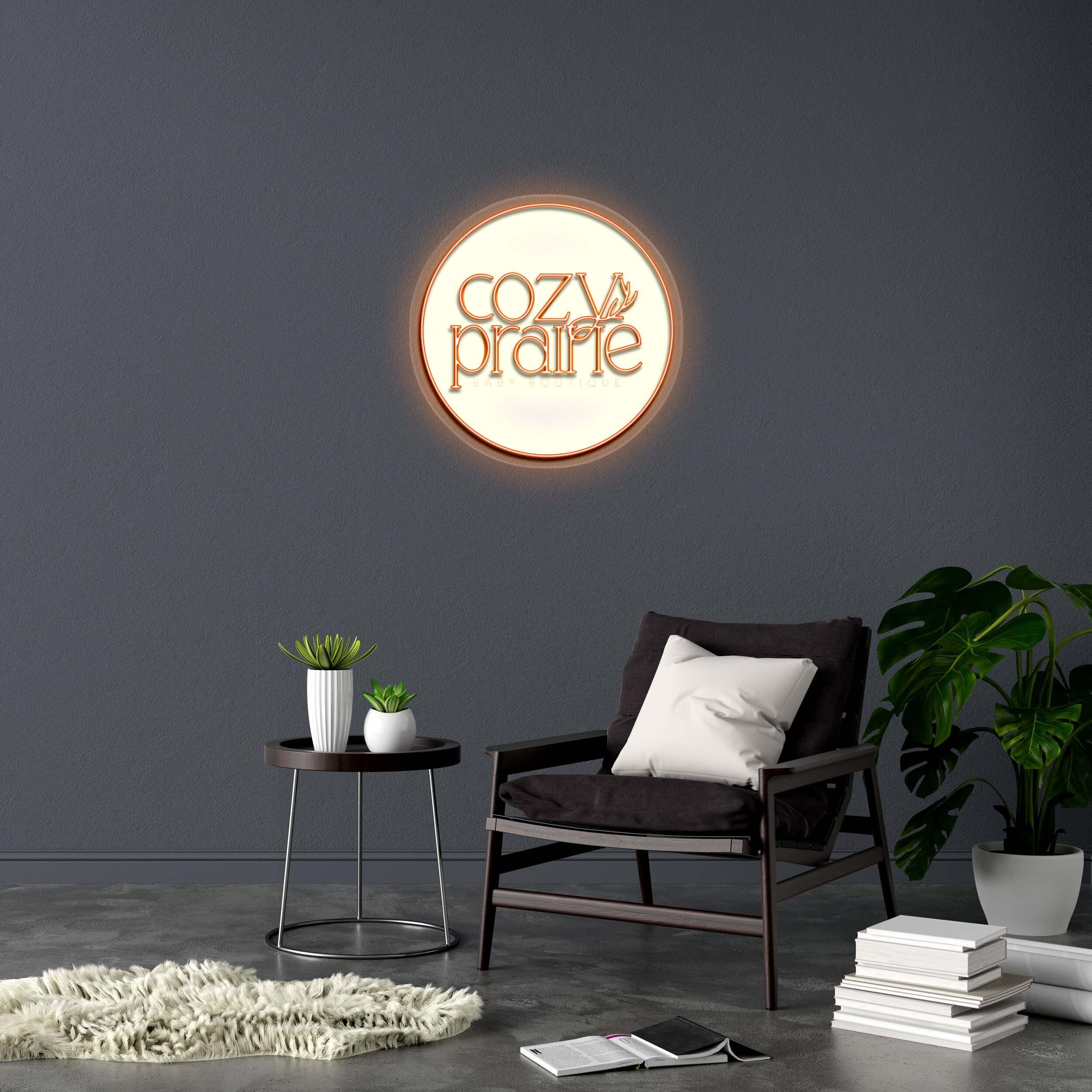 cozy prairie - Premium Neon Artwork