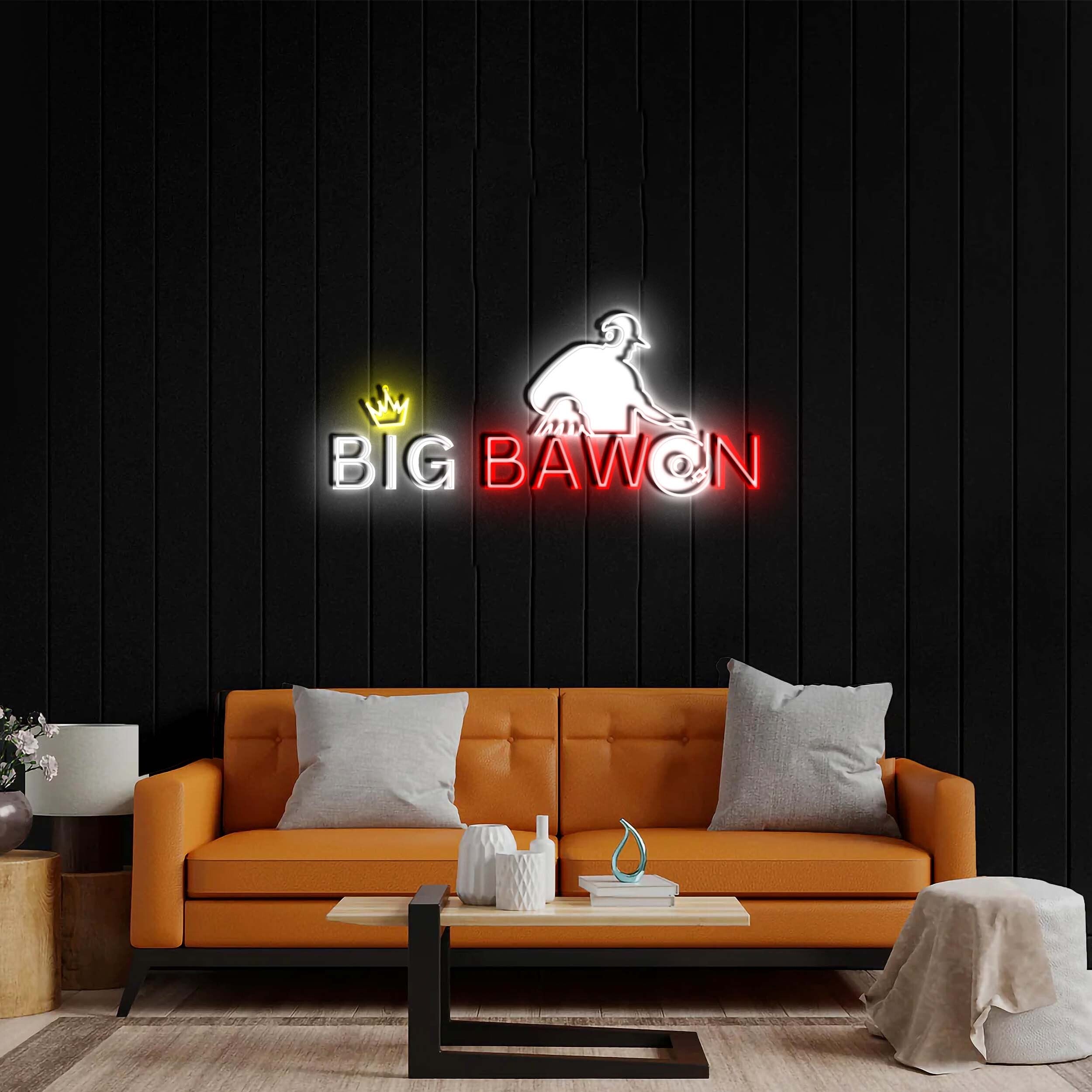 BIG BAWON - Premium Neon Artwork