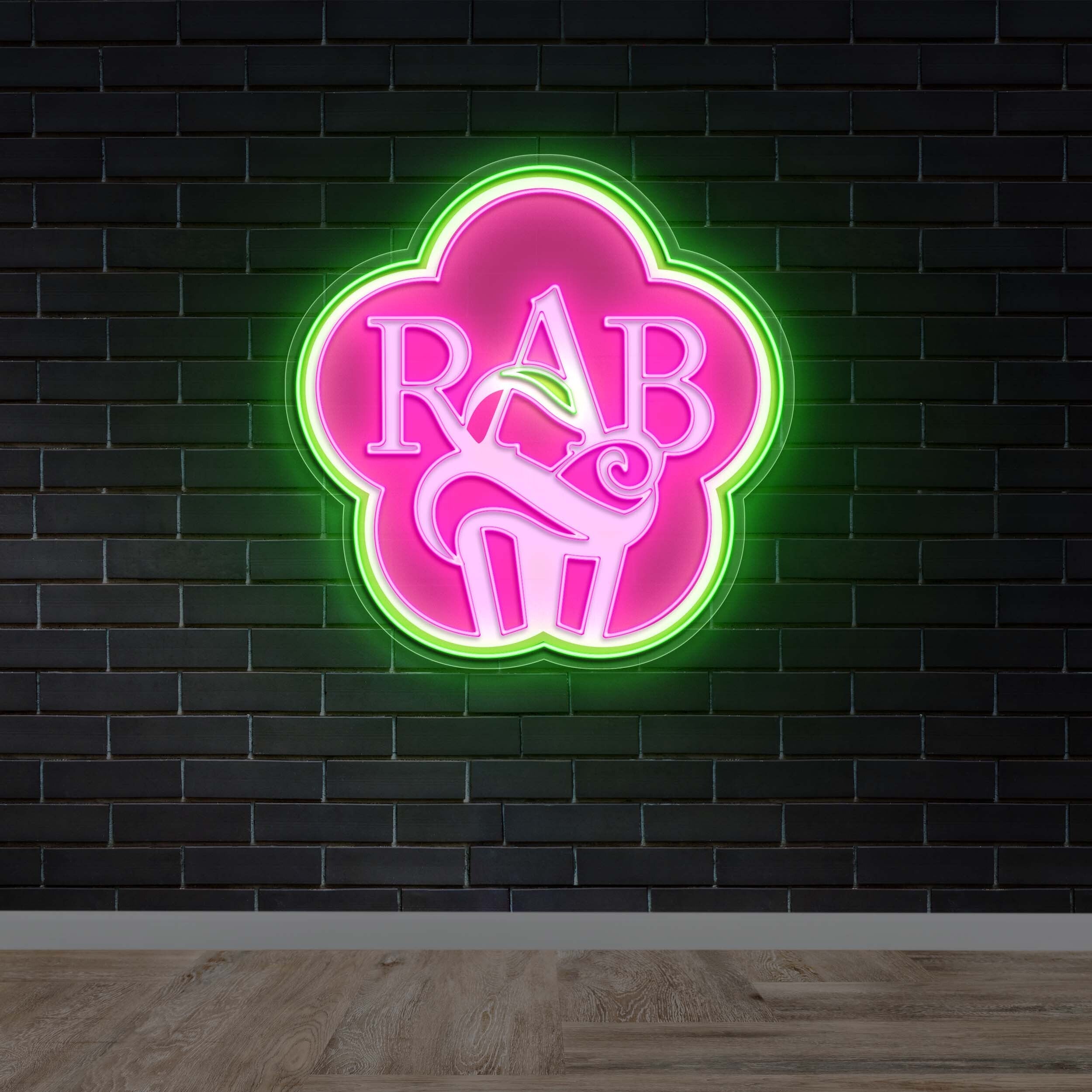 RAB - Premium Neon Artwork