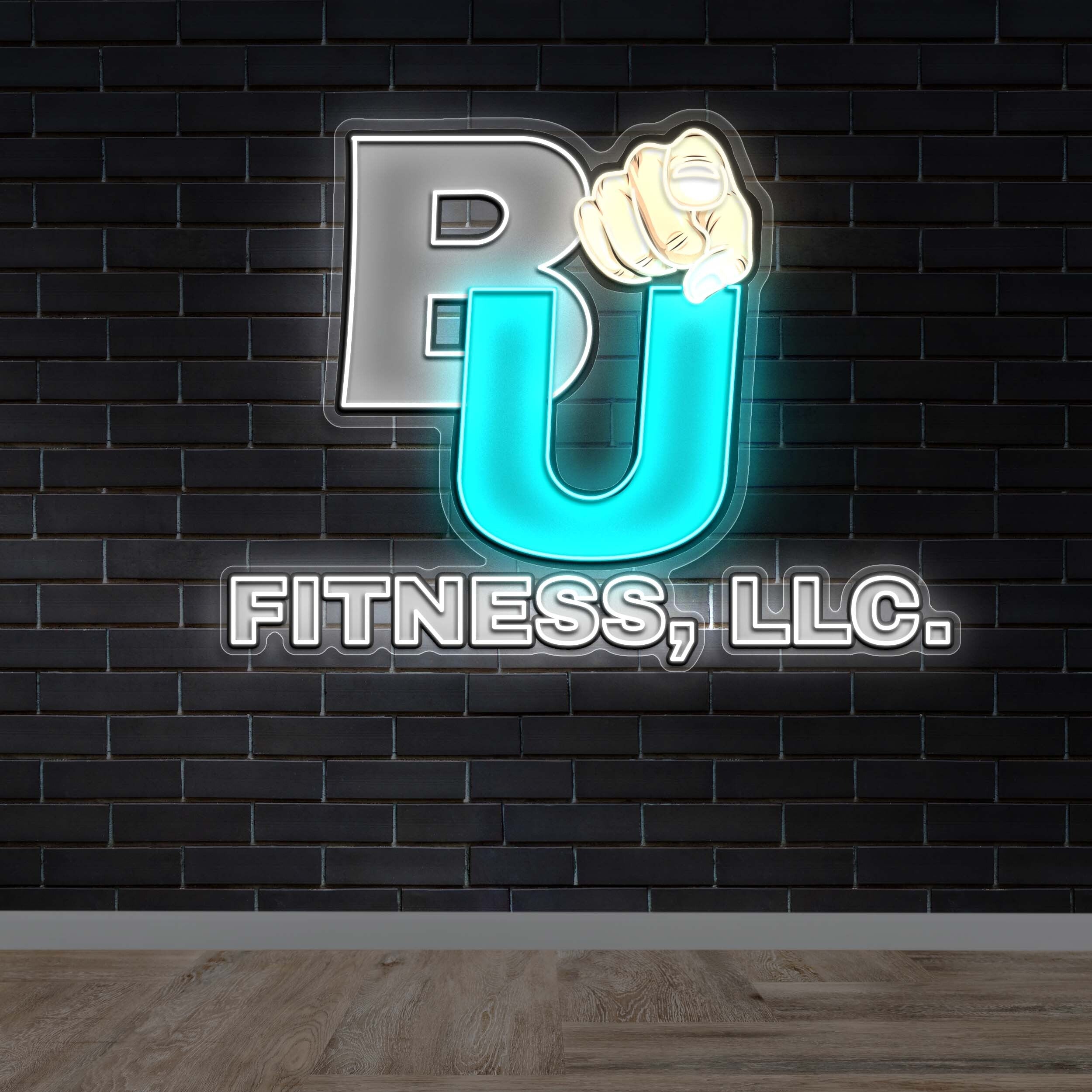 BU Fitness LLC - Premium Neon Artwork