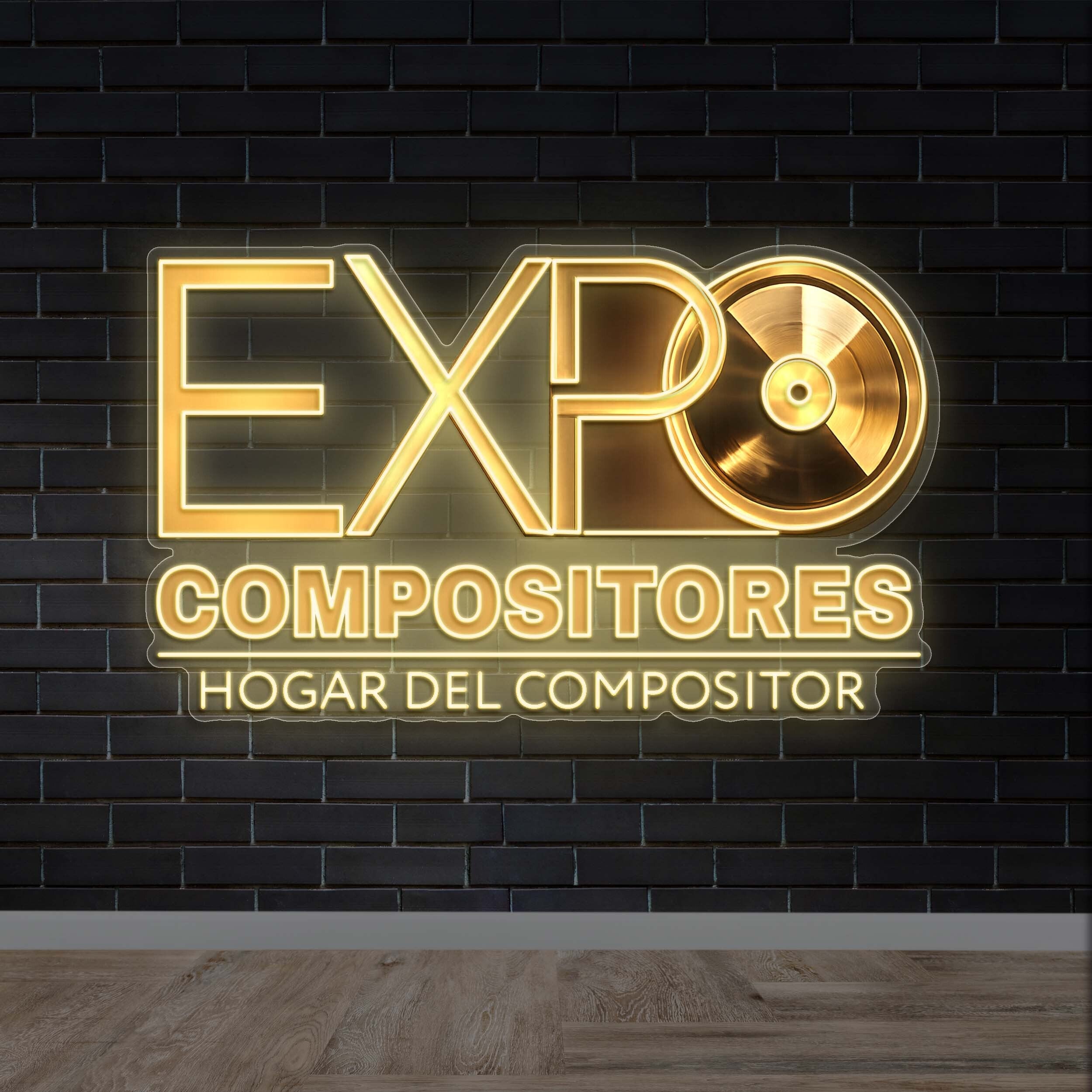 EXPO COMPOSITORES - Premium Neon Artwork