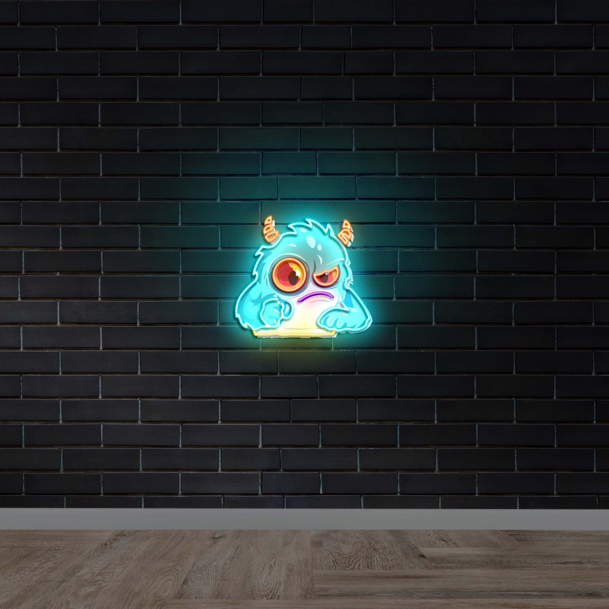 MONSTER- Premium Neon Artwork
