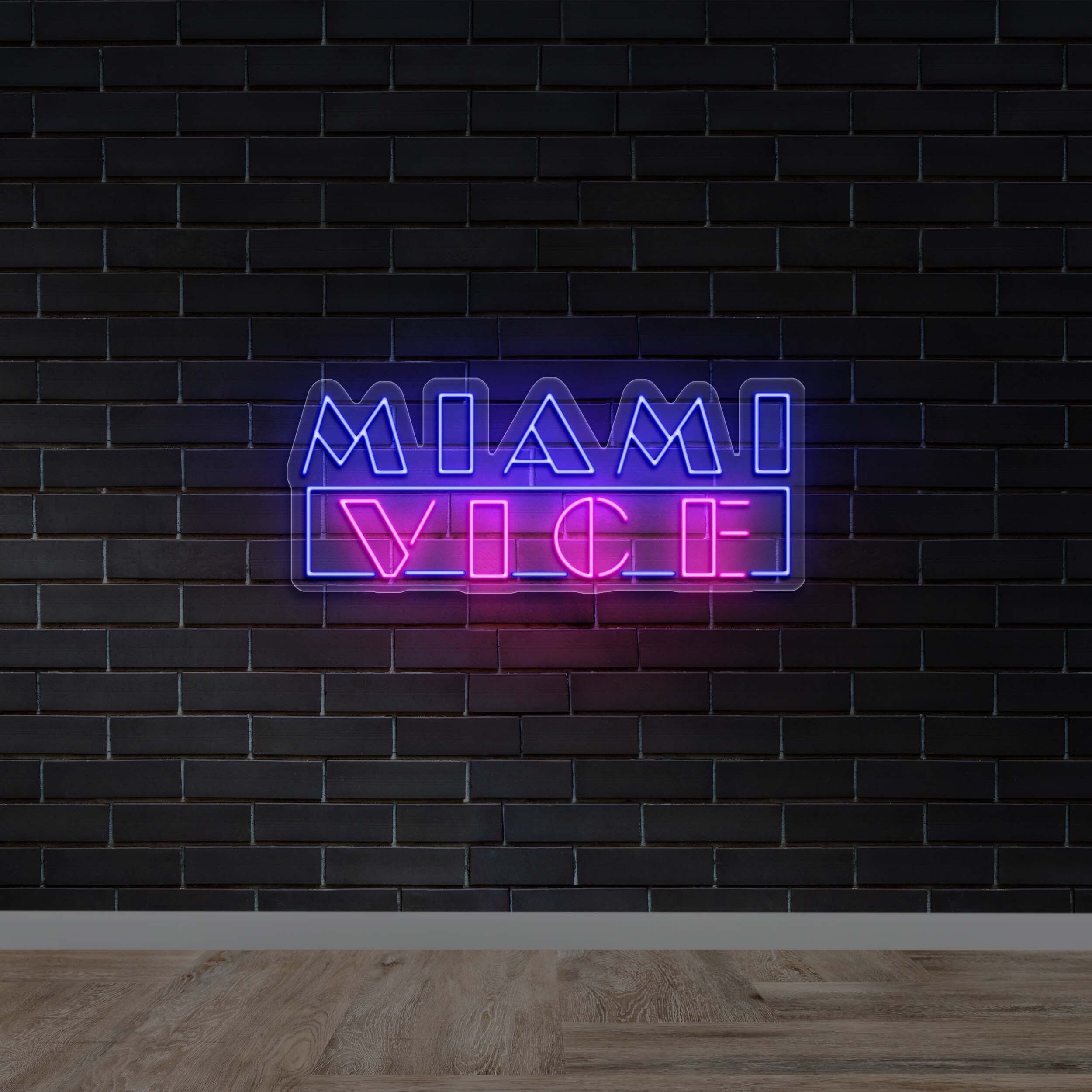 Miami Vice - Premium Neon Artwork