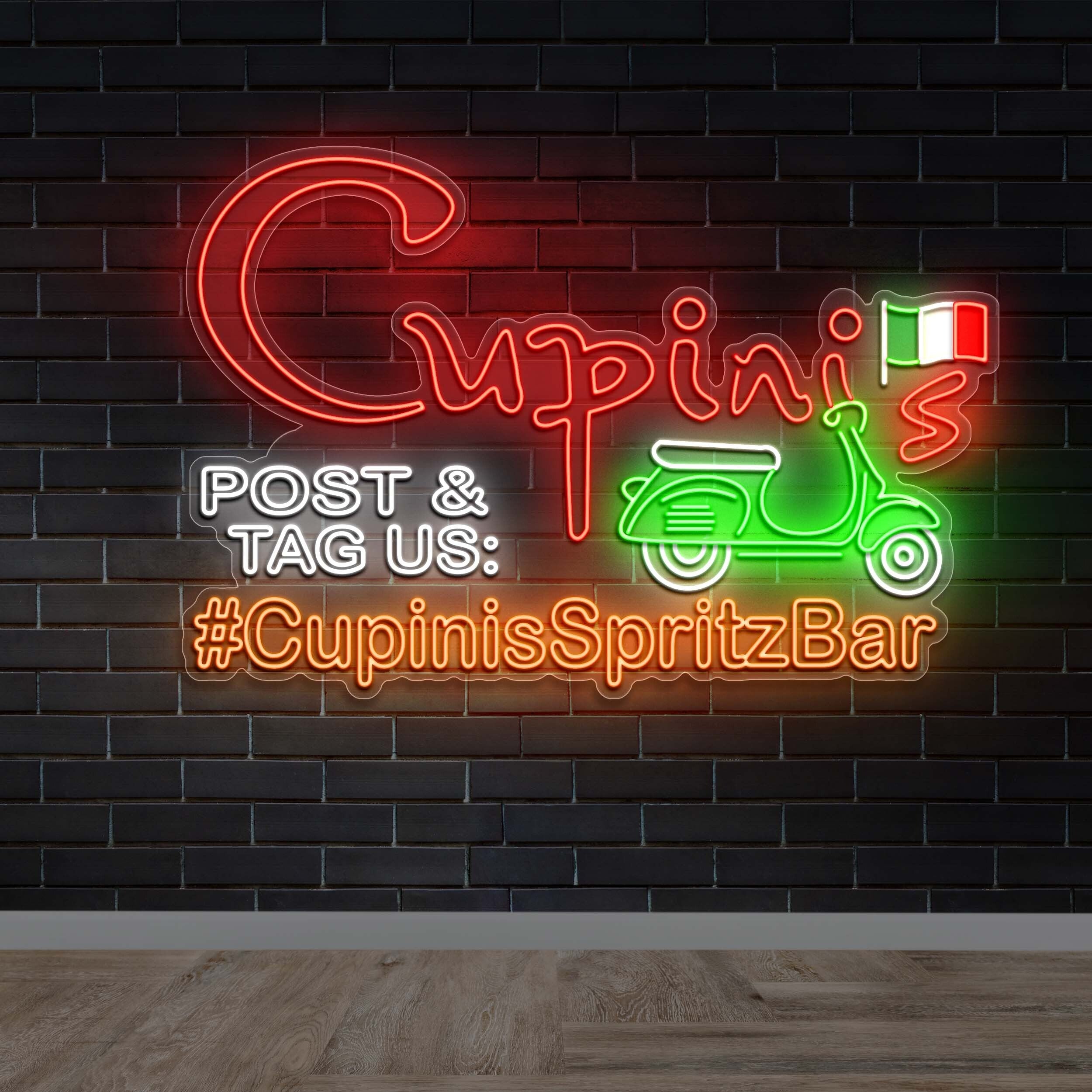 CUPINI'S - Premium Neon Artwork