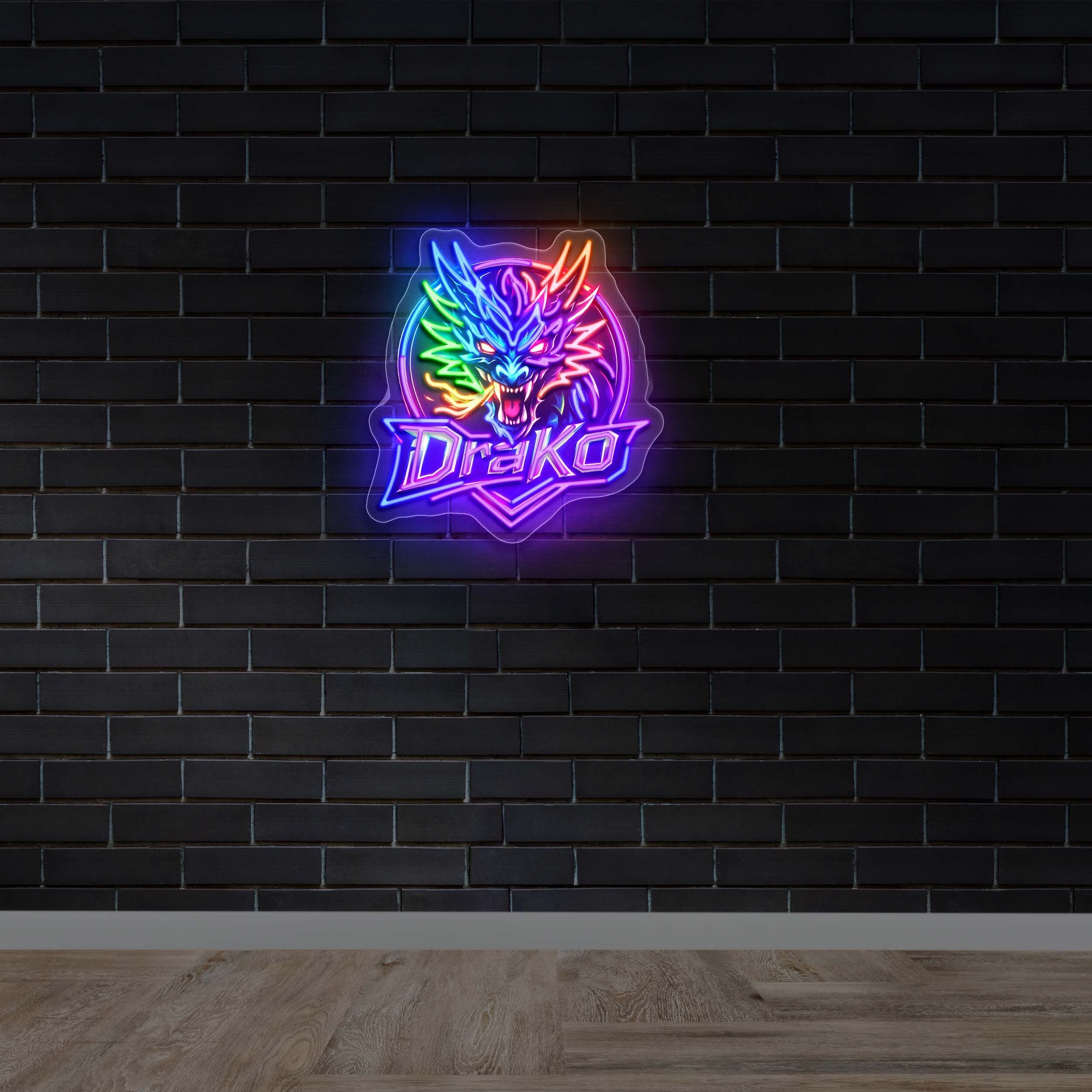 Drako - Premium Neon Artwork