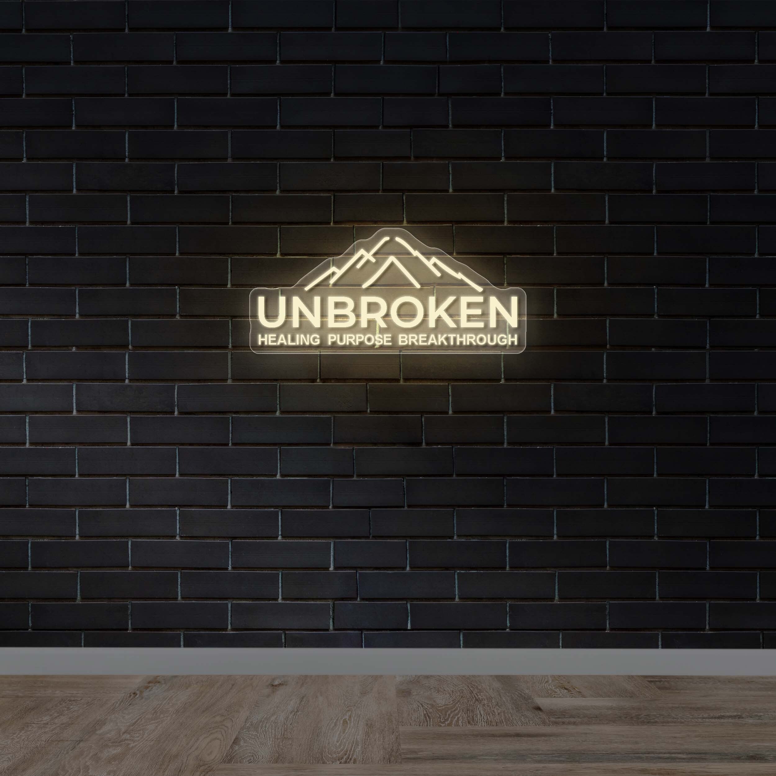 UNBROKEN | Backlit - Premium Neon Artwork