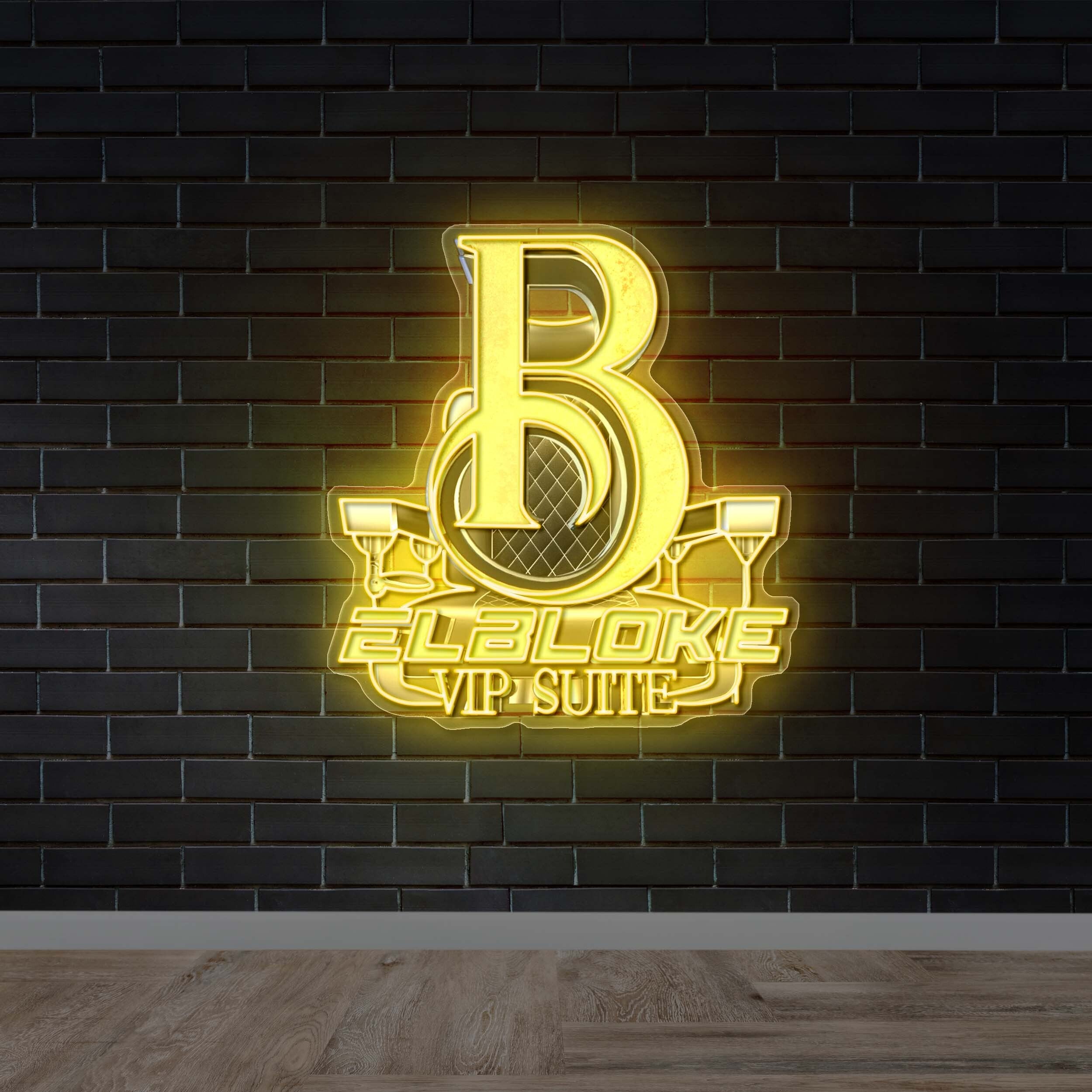 El Bloke VIP SUITE - Premium Neon Artwork