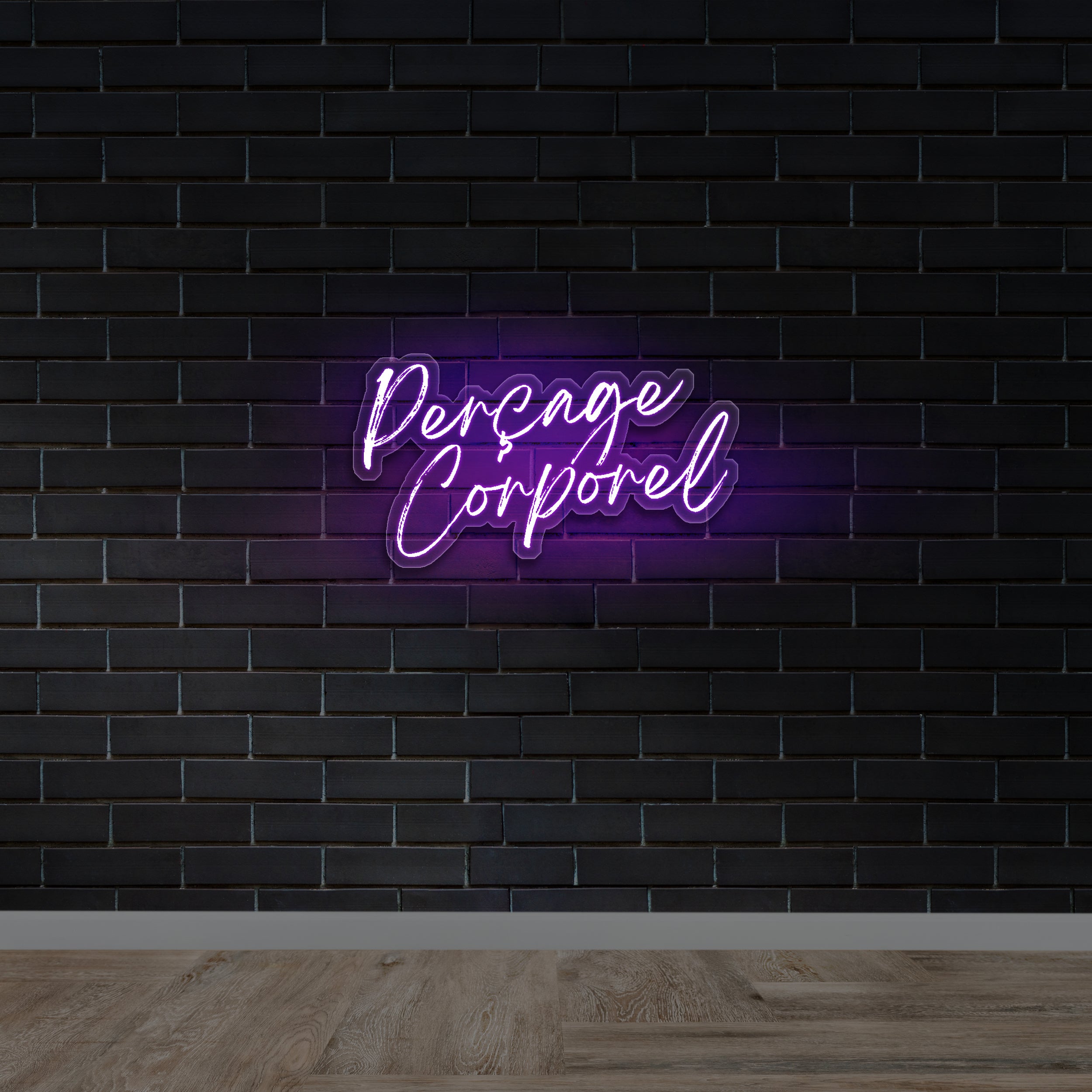 Percage Corporel | Backlit Version - Premium Neon Artwork
