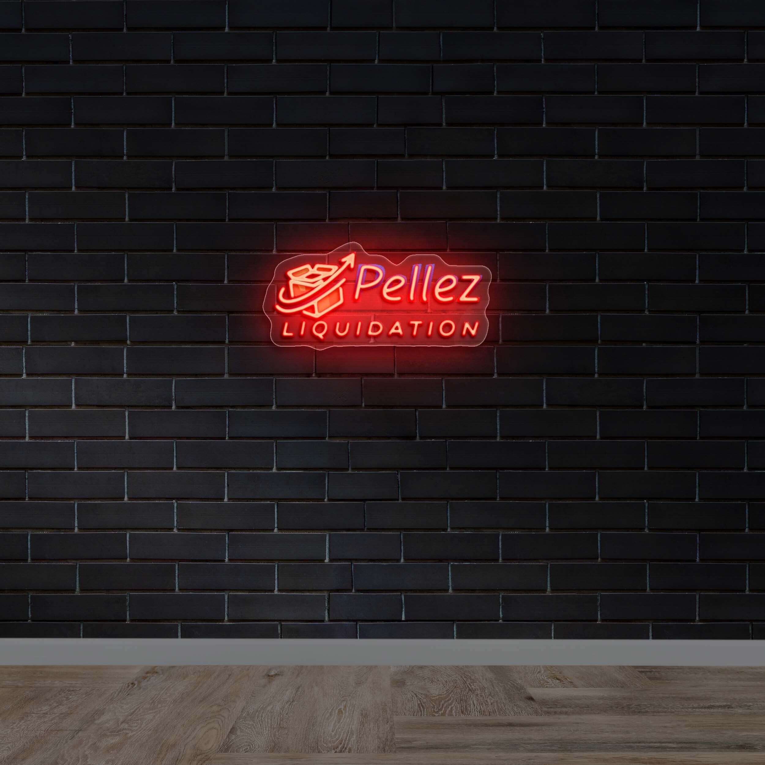 Pellez Liquidation - Premium Neon Artwork