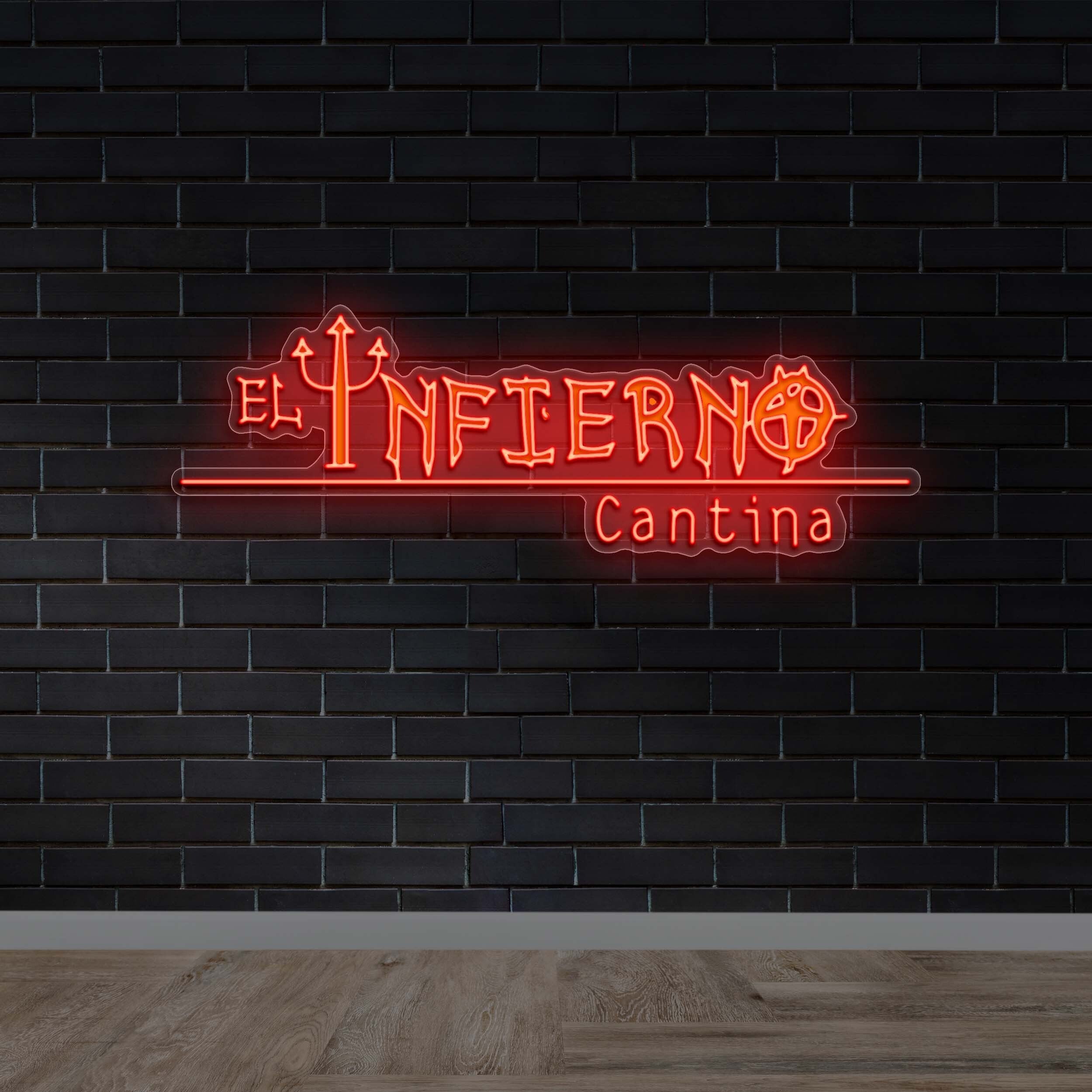 El Infierno - Premium Neon Artwork
