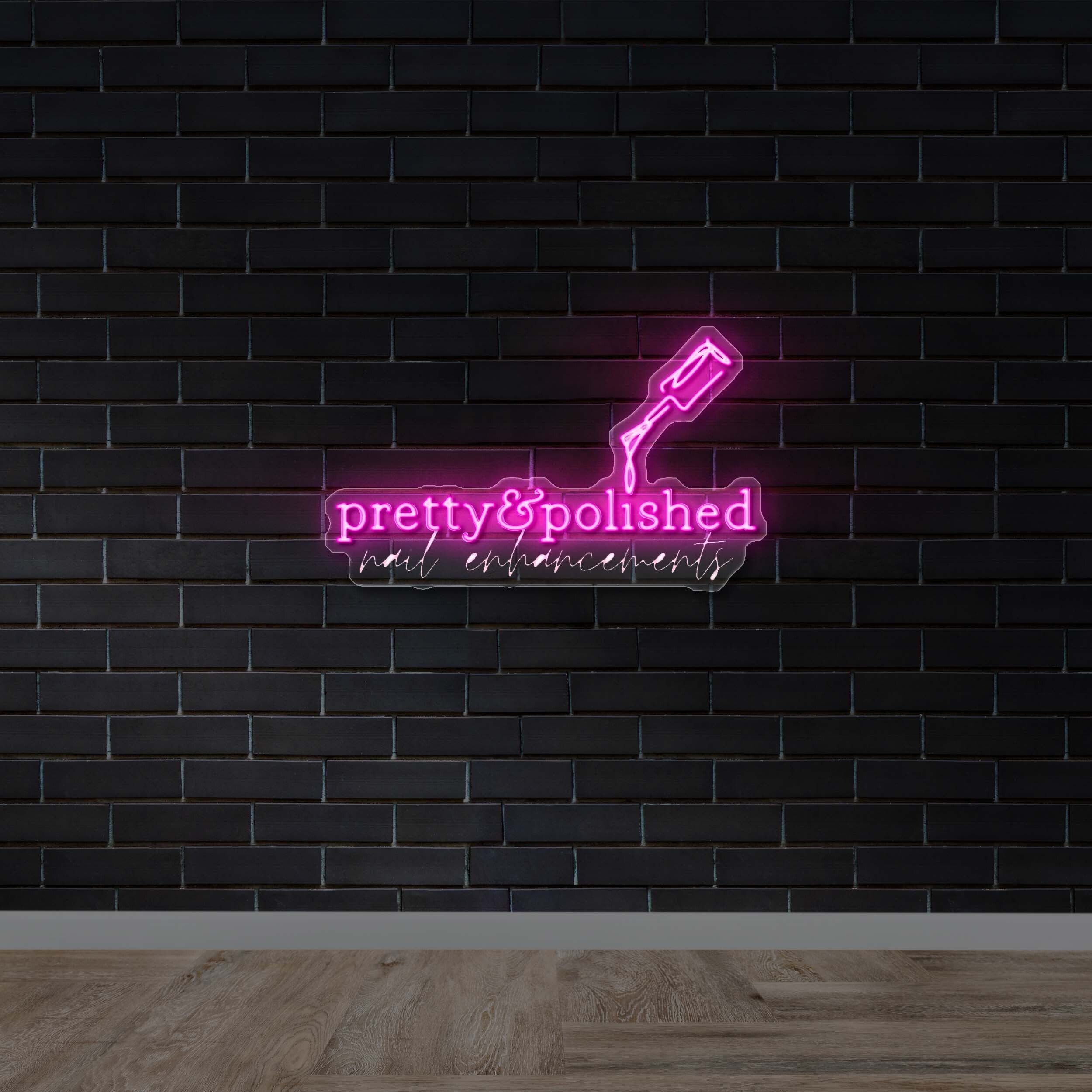 pretty & polished - Premium Neon Artwork