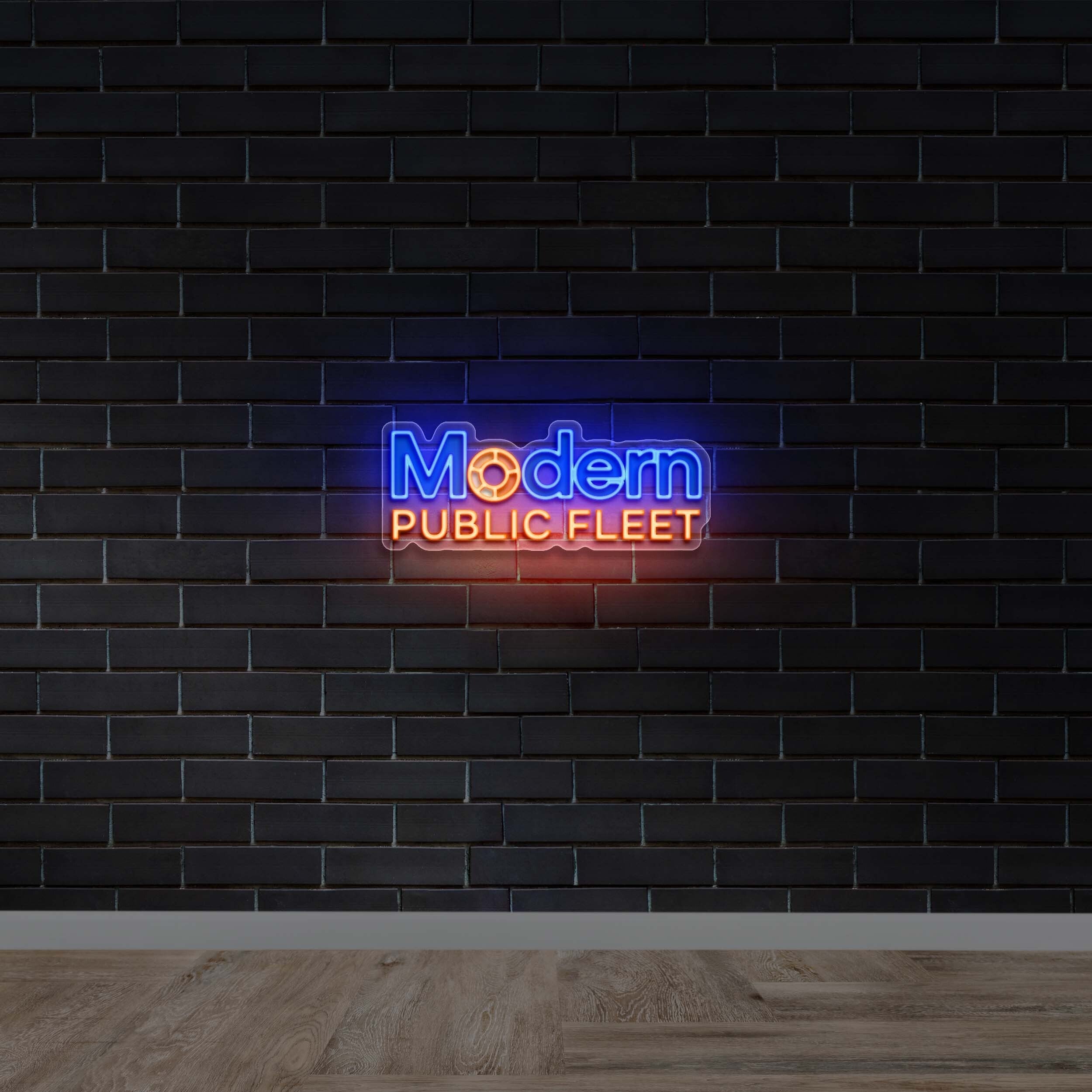 MODERN PUBLIC FLEET - Premium Neon Artwork