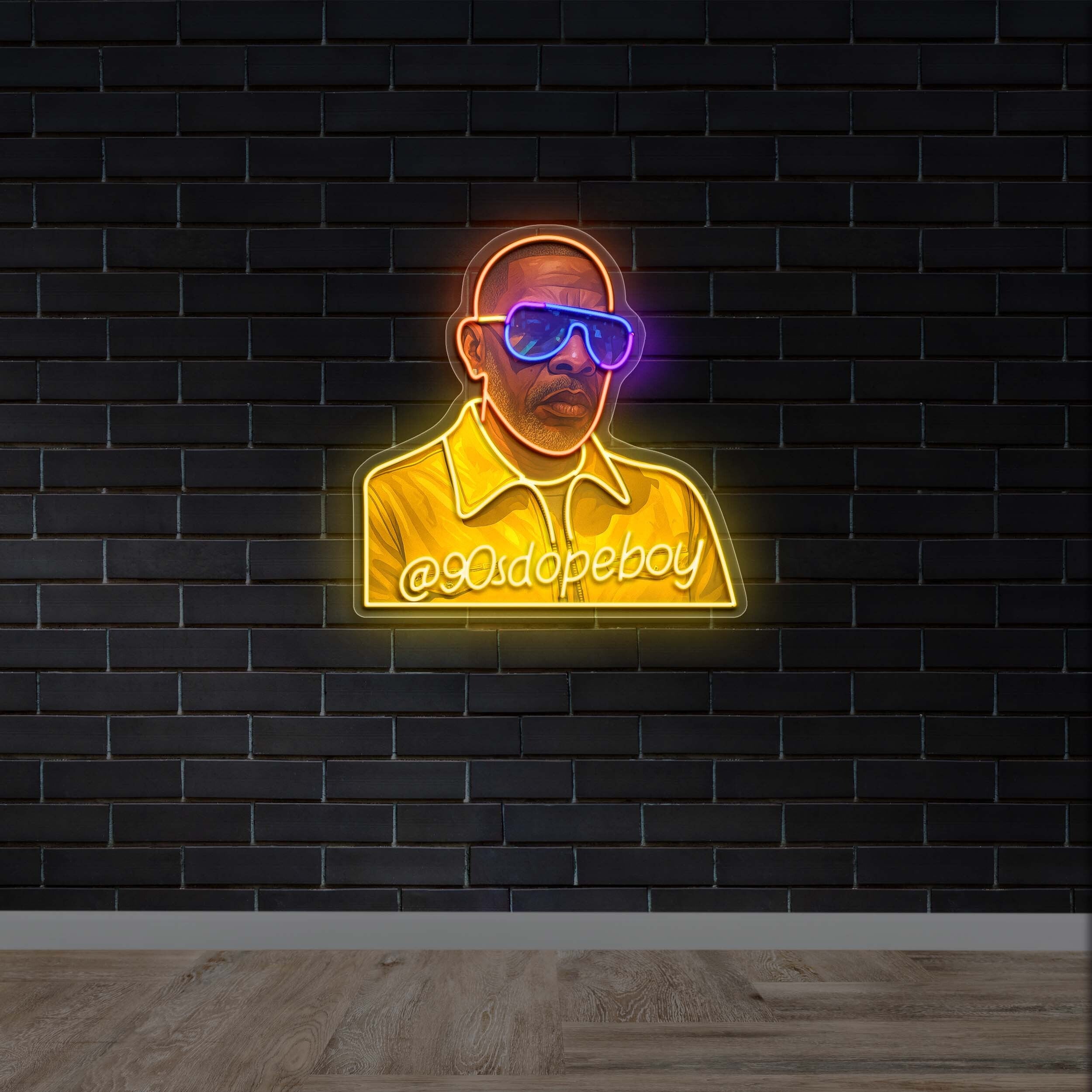@90SDOPEBOY - Premium Neon Artwork