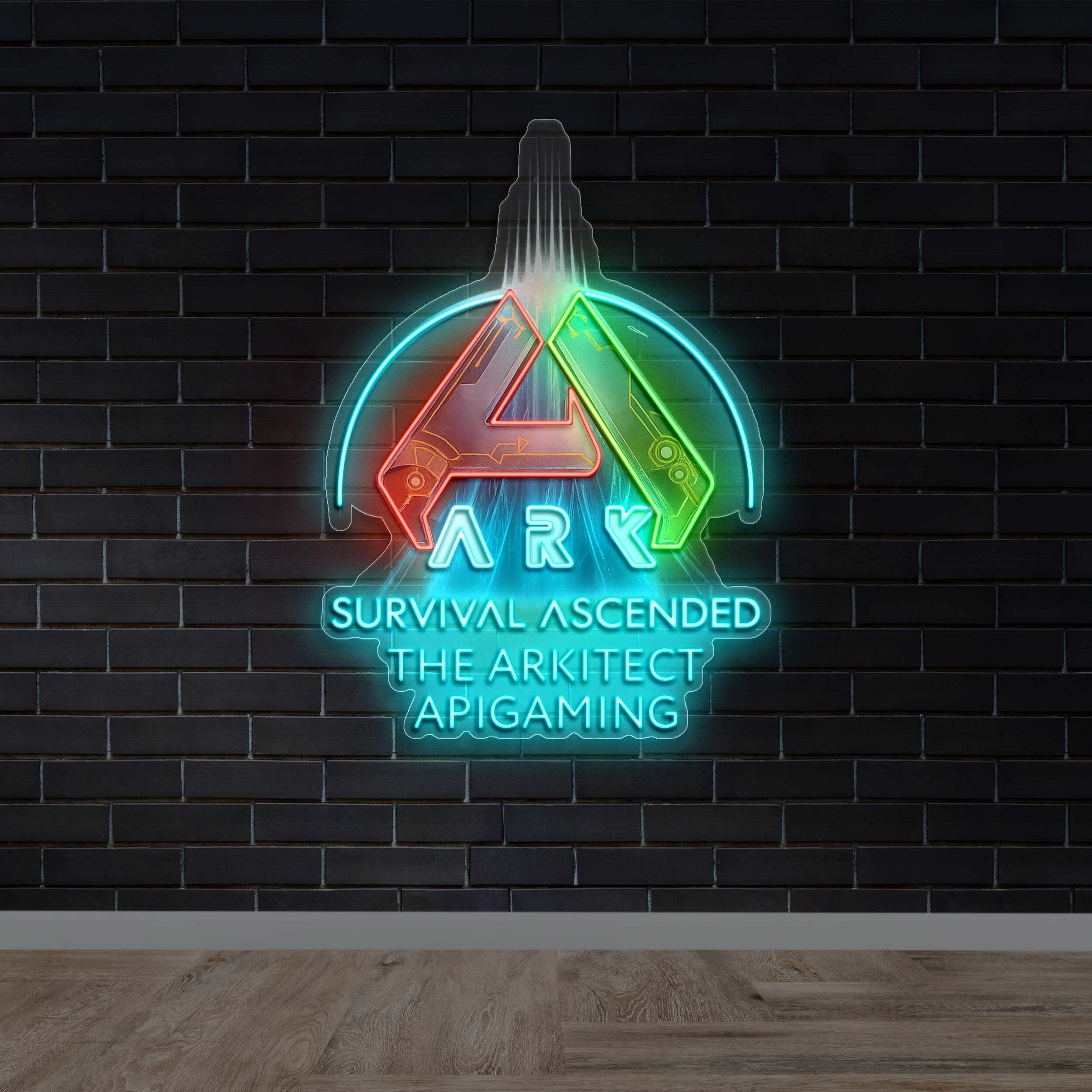 ARK SURVIVAL ASCENDED - Premium Neon Artwork