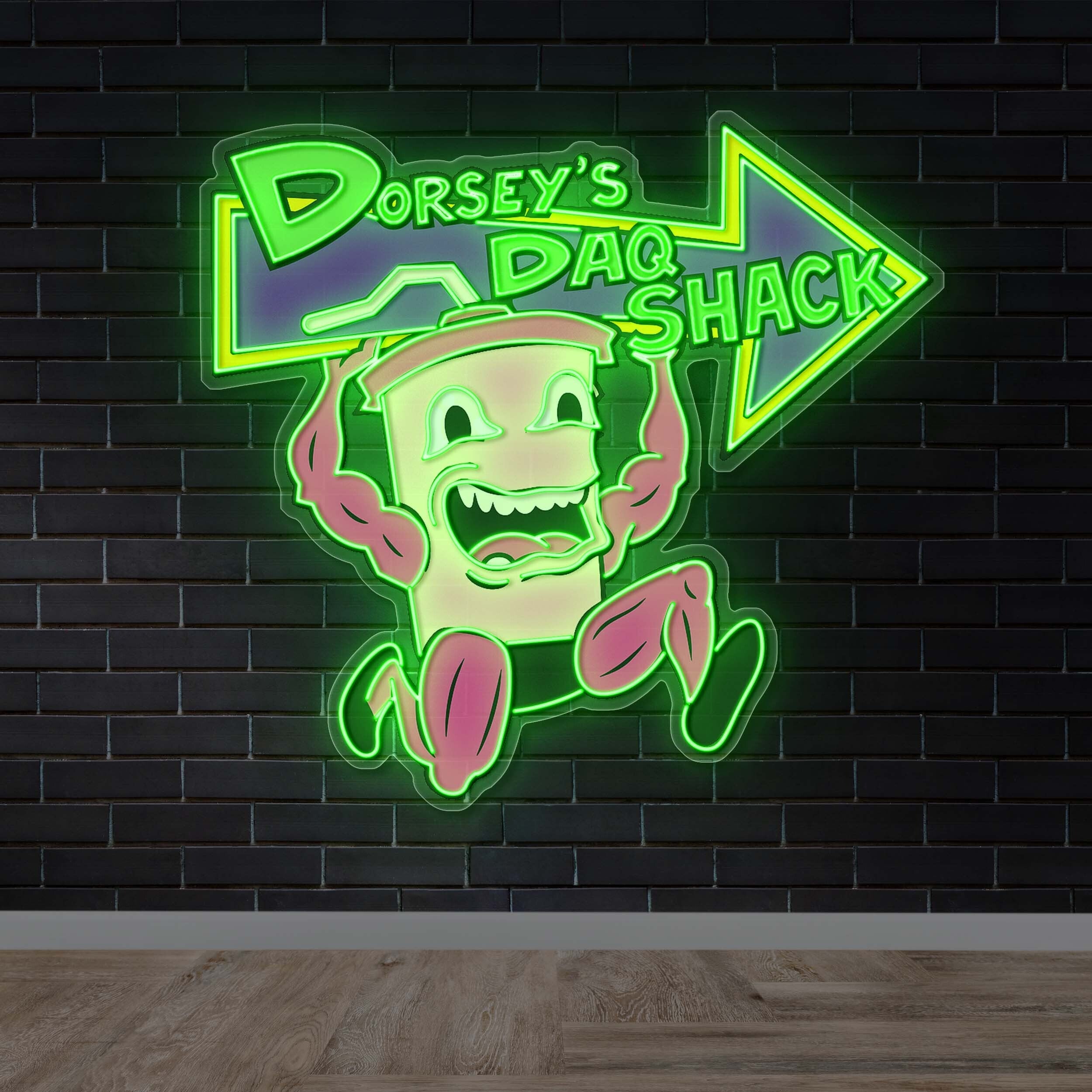 Dorsey’s Daq Shack - Premium Neon Artwork