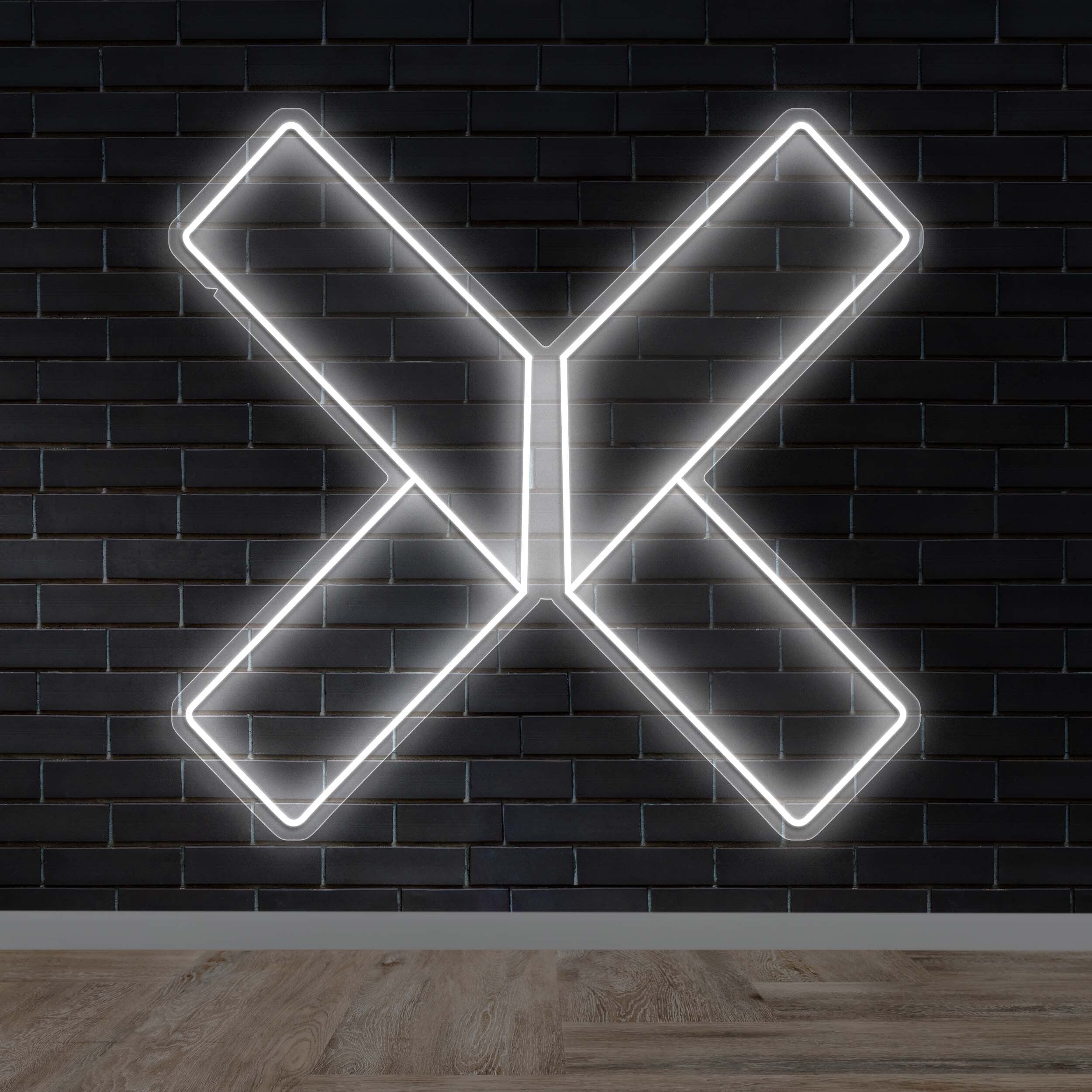 X | 2nd Version - Premium Neon Artwork