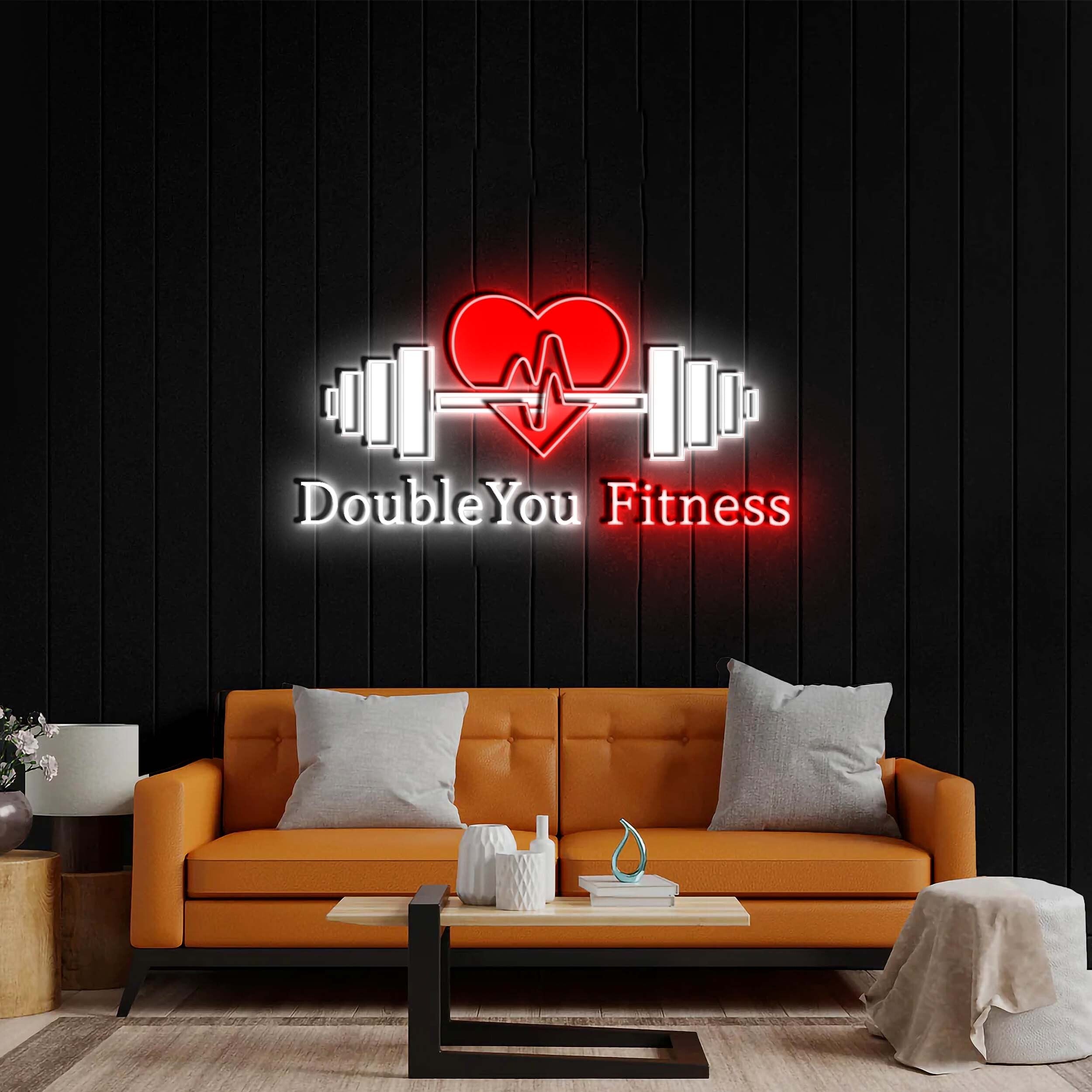 Double You - Premium Neon Artwork