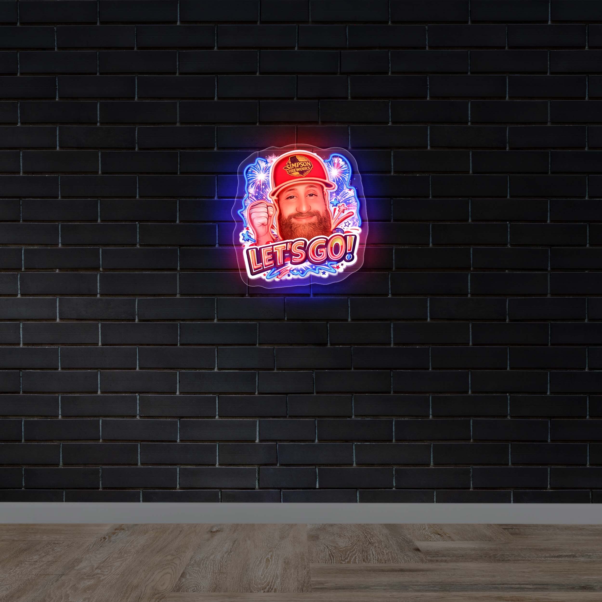 LET'S GO | 2nd Version - Premium Neon Artwork